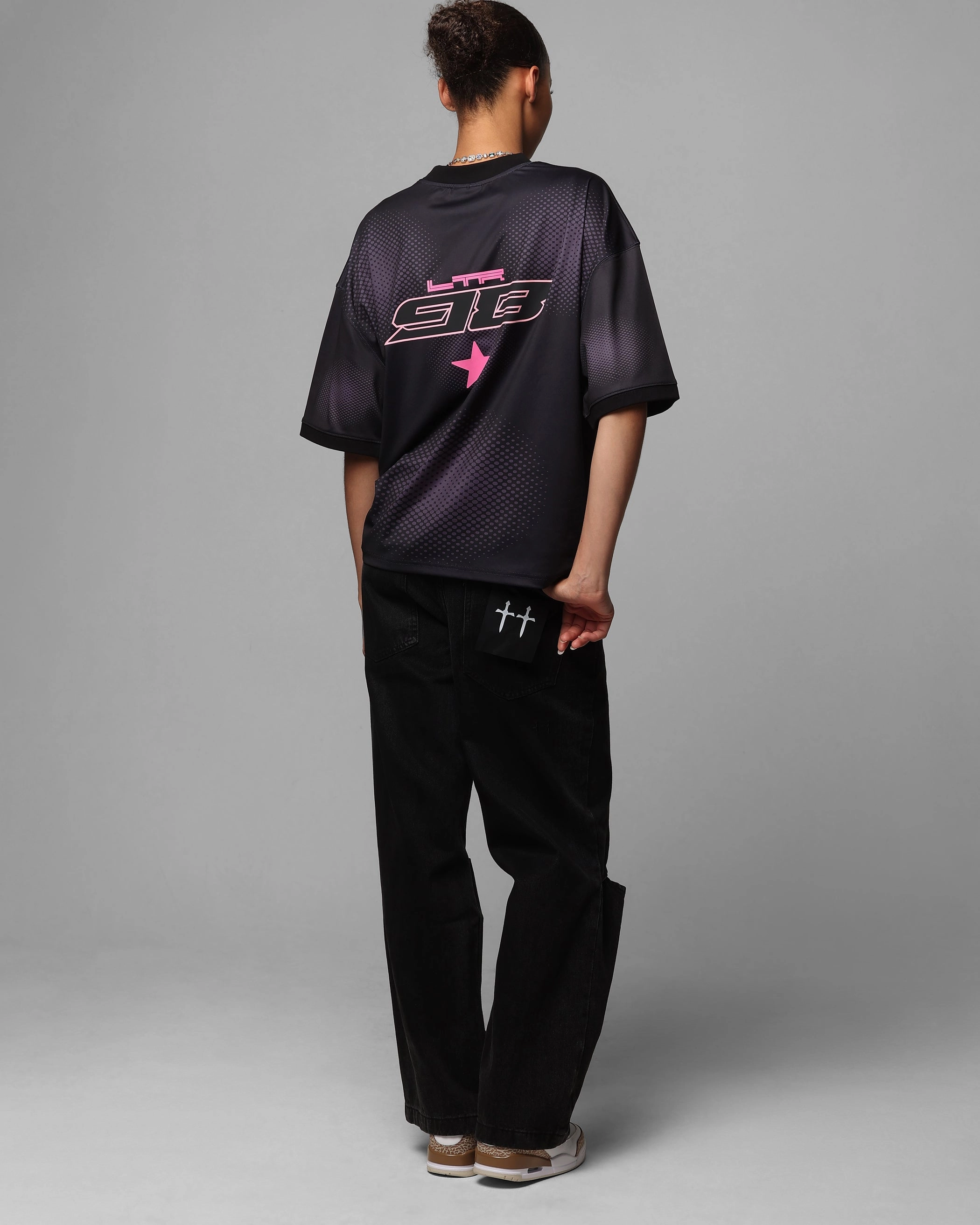 Loiter Motorway Sport T-Shirt Black Ergonomic Cut