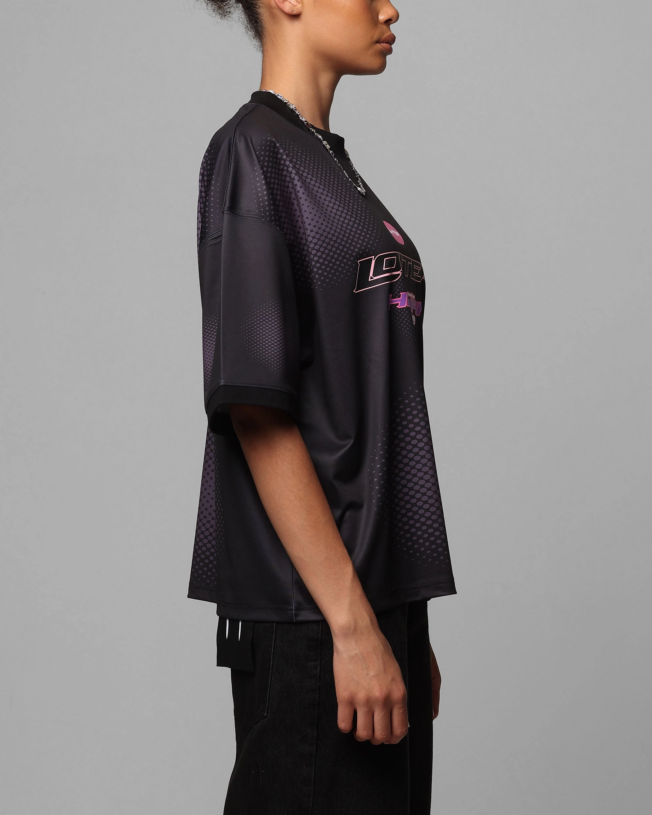Comfy Pieces Light Casual Wear Loiter Motorway Sport T-Shirt Black