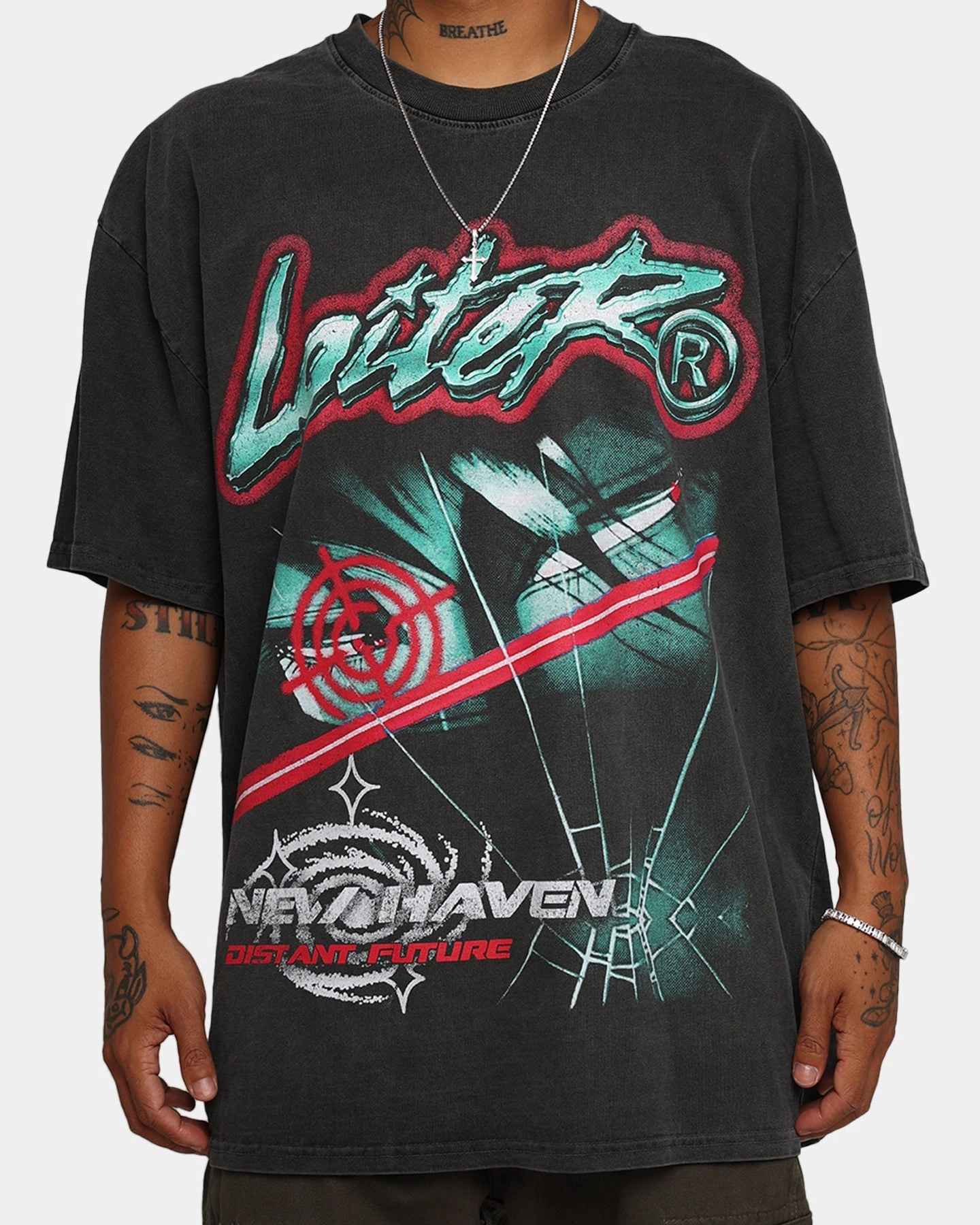 Loiter New Haven Vintage T-Shirt Black Wash hypoallergenic material