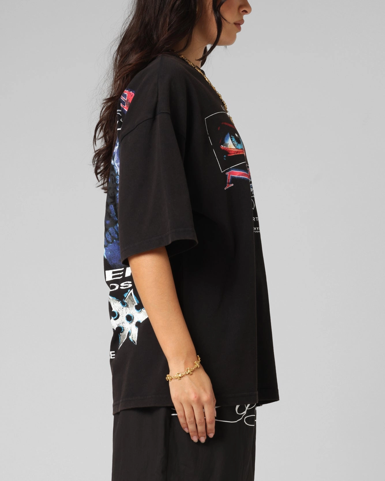 mix and match Loiter Ninja Vintage T-Shirt Vintage Black