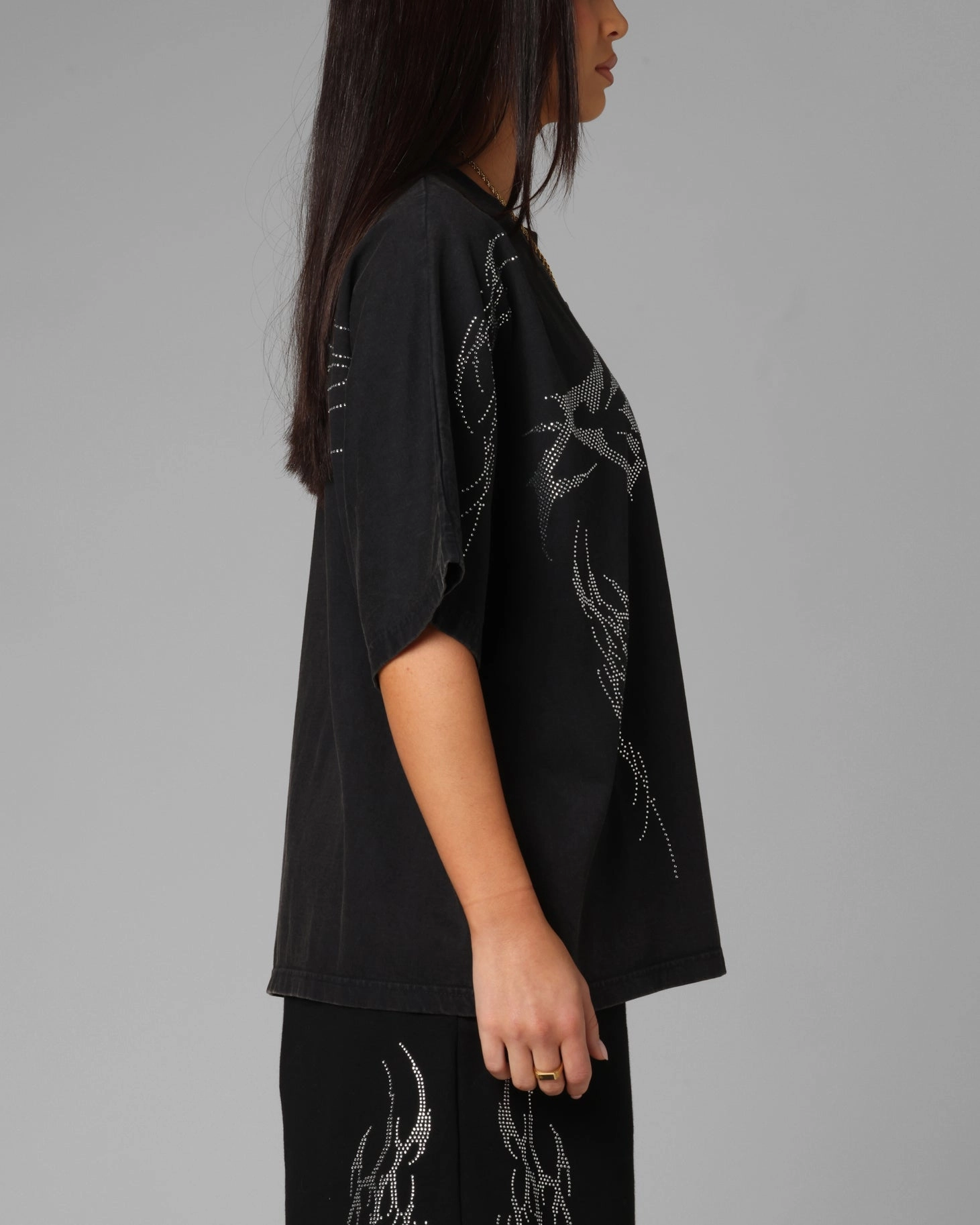 Loiter Opaque Premium T-Shirt Black All-Season Wear