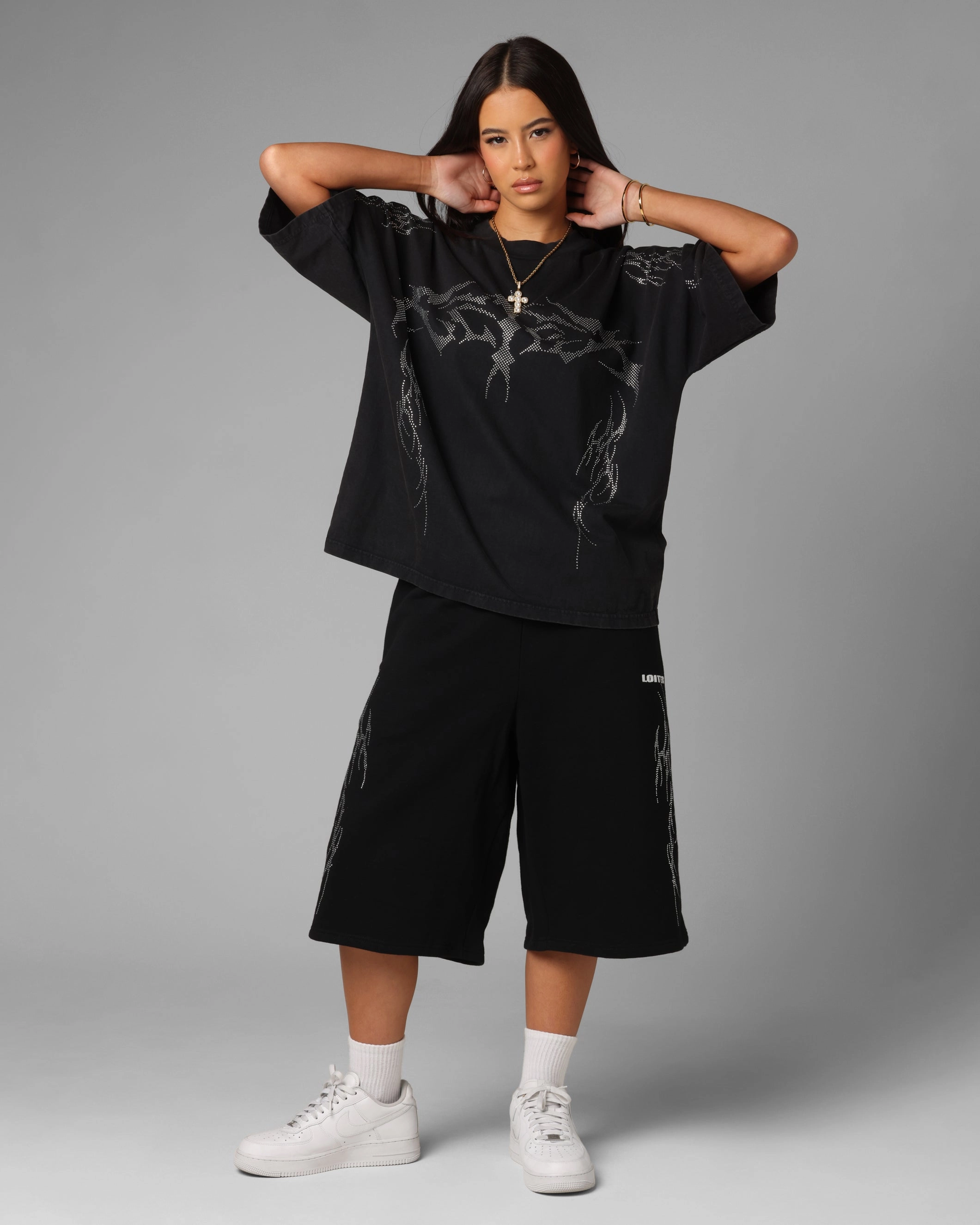 Outdoor Wear Loiter Opaque Premium T-Shirt Black