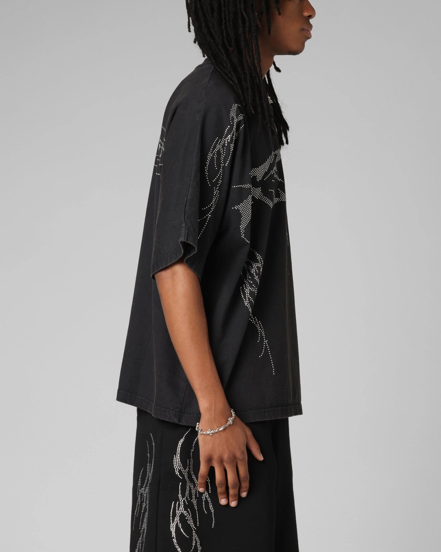 Loiter Opaque Premium T-Shirt Black Comfy Layering Active Outfit