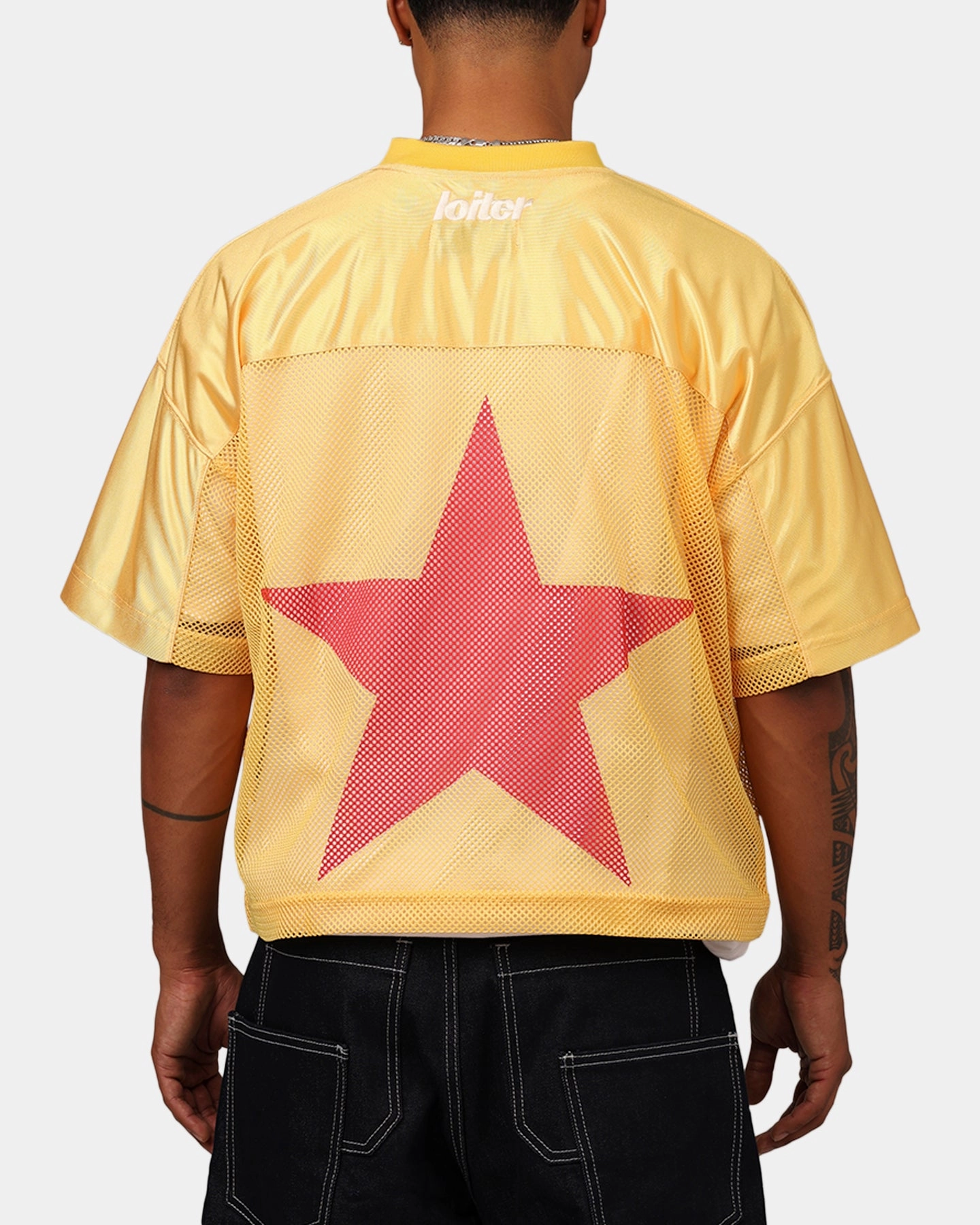 Outdoor Performance Casual Style Loiter Outfield Training Jersey Yellow