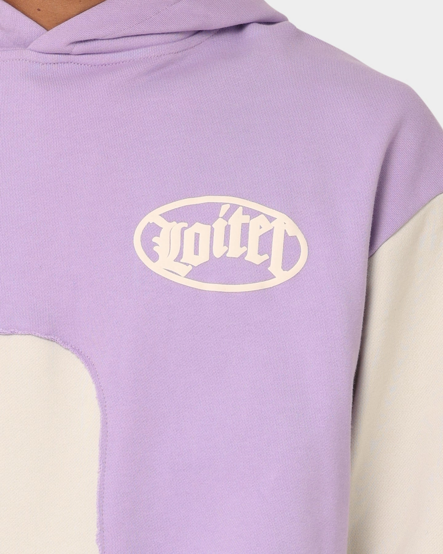 Loiter Palette Hoodie Purple/Grey Smooth Finish