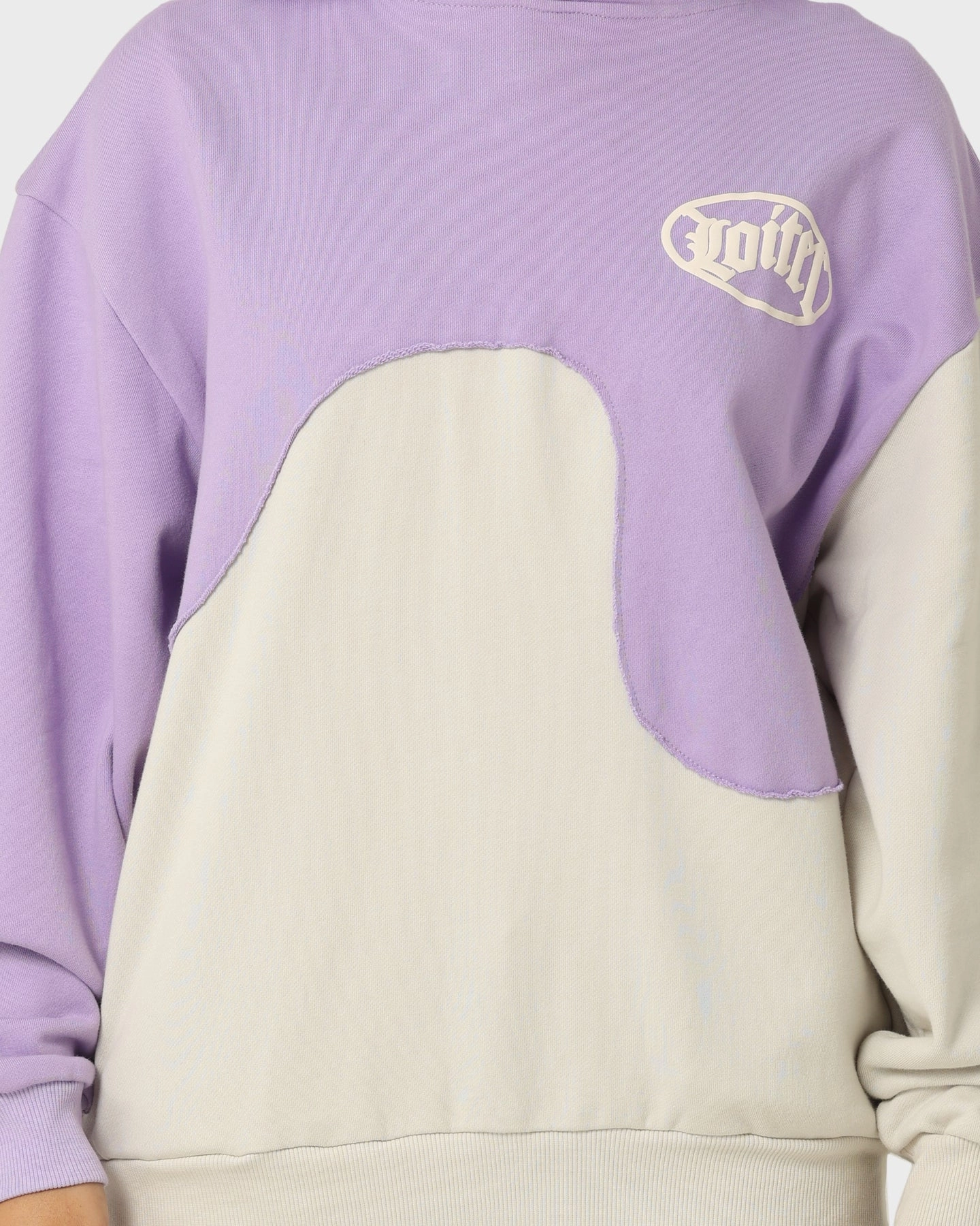 Speak Loiter Palette Hoodie Purple/Grey