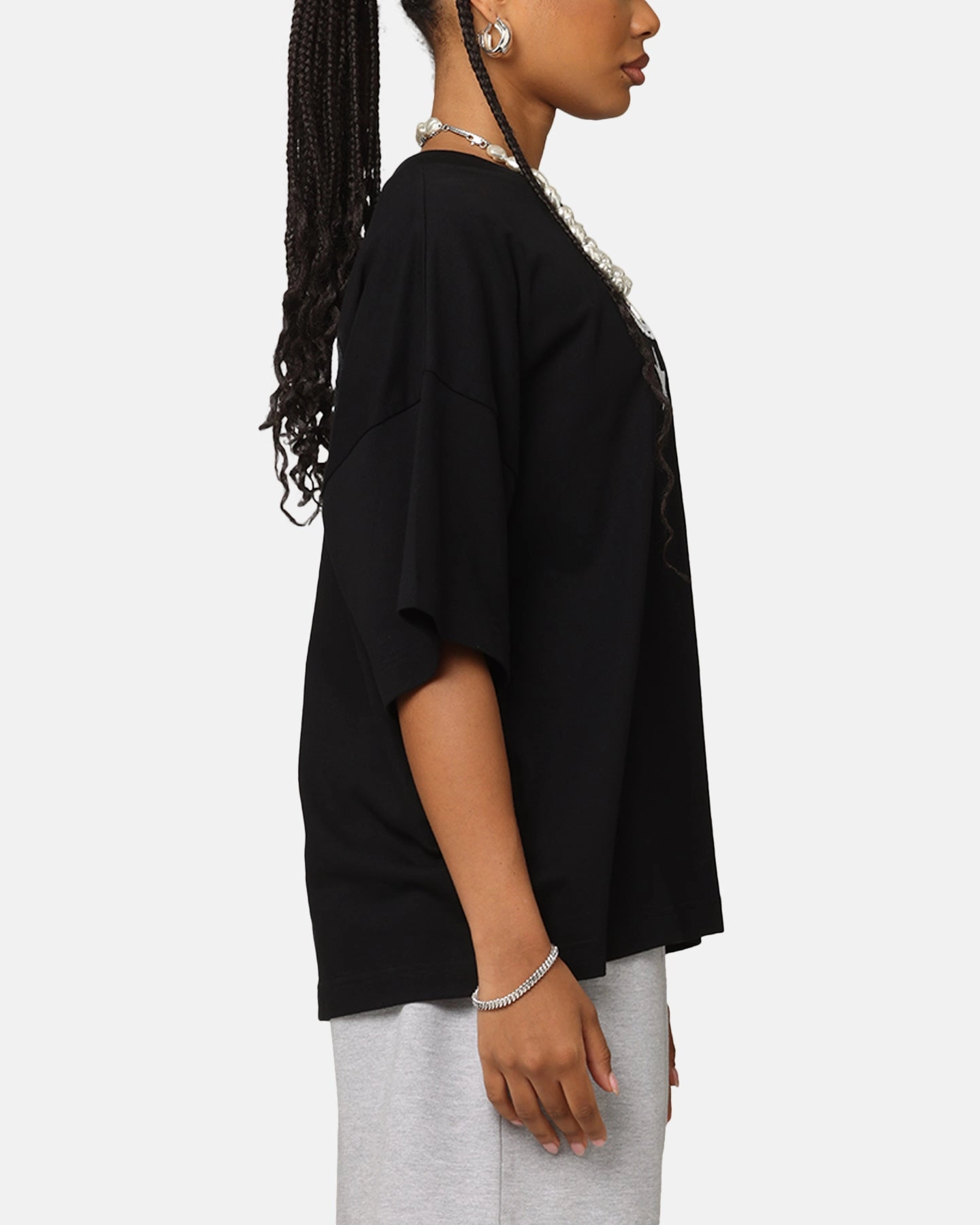 Loiter Premium Essentials Boxy T-Shirt Black Breathable Fit Wear Minimalist Layer