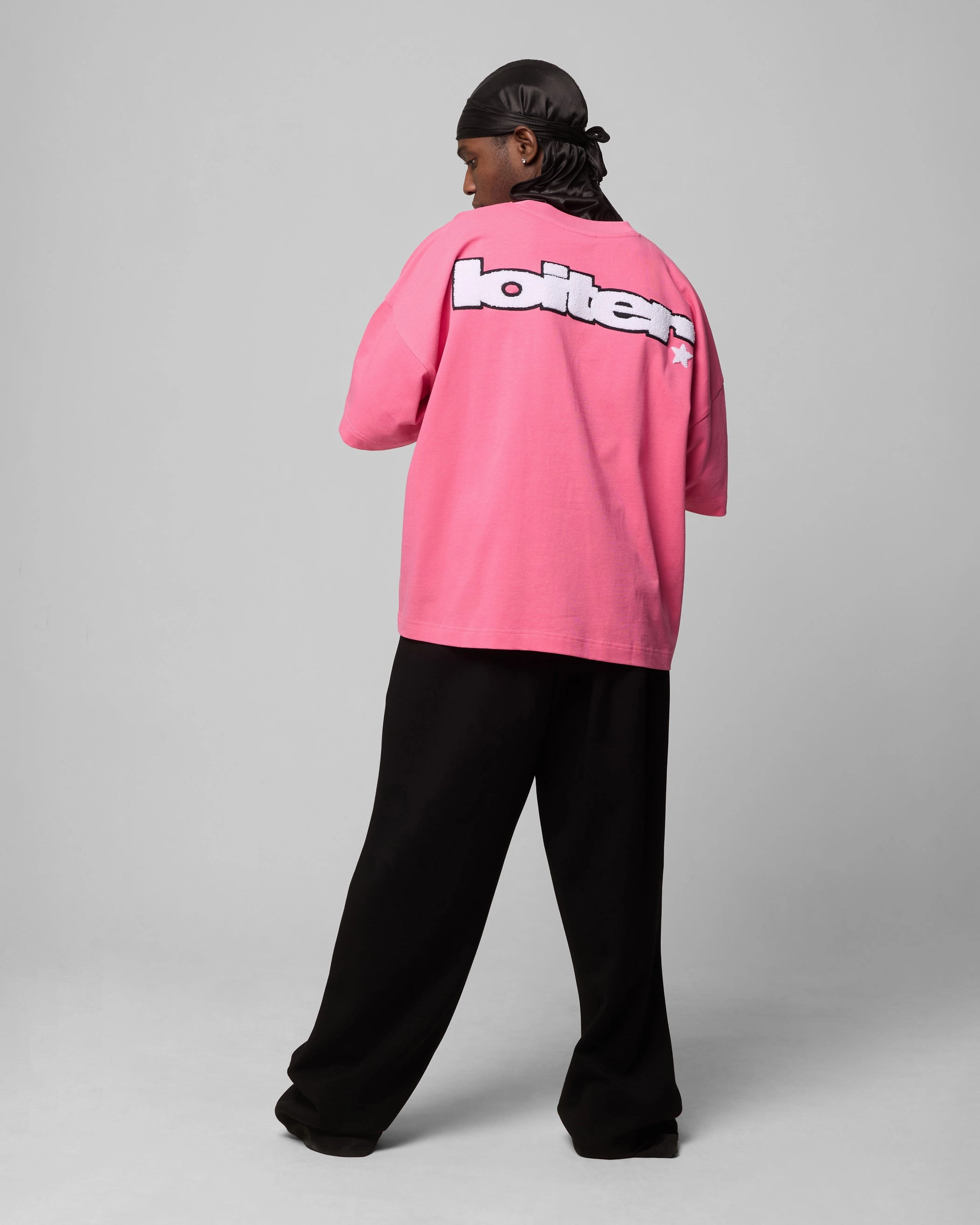 Loiter Premium Essentials Boxy T-Shirt Pink Vintage authenticity Easter