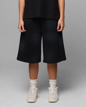 Athletic Wear Loiter Premium Essentials Sweat Shorts Washed Black