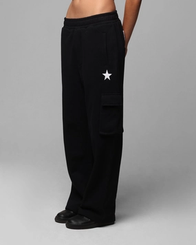 Quick Pack Loiter Premium Essentials Sweatpants Black/White