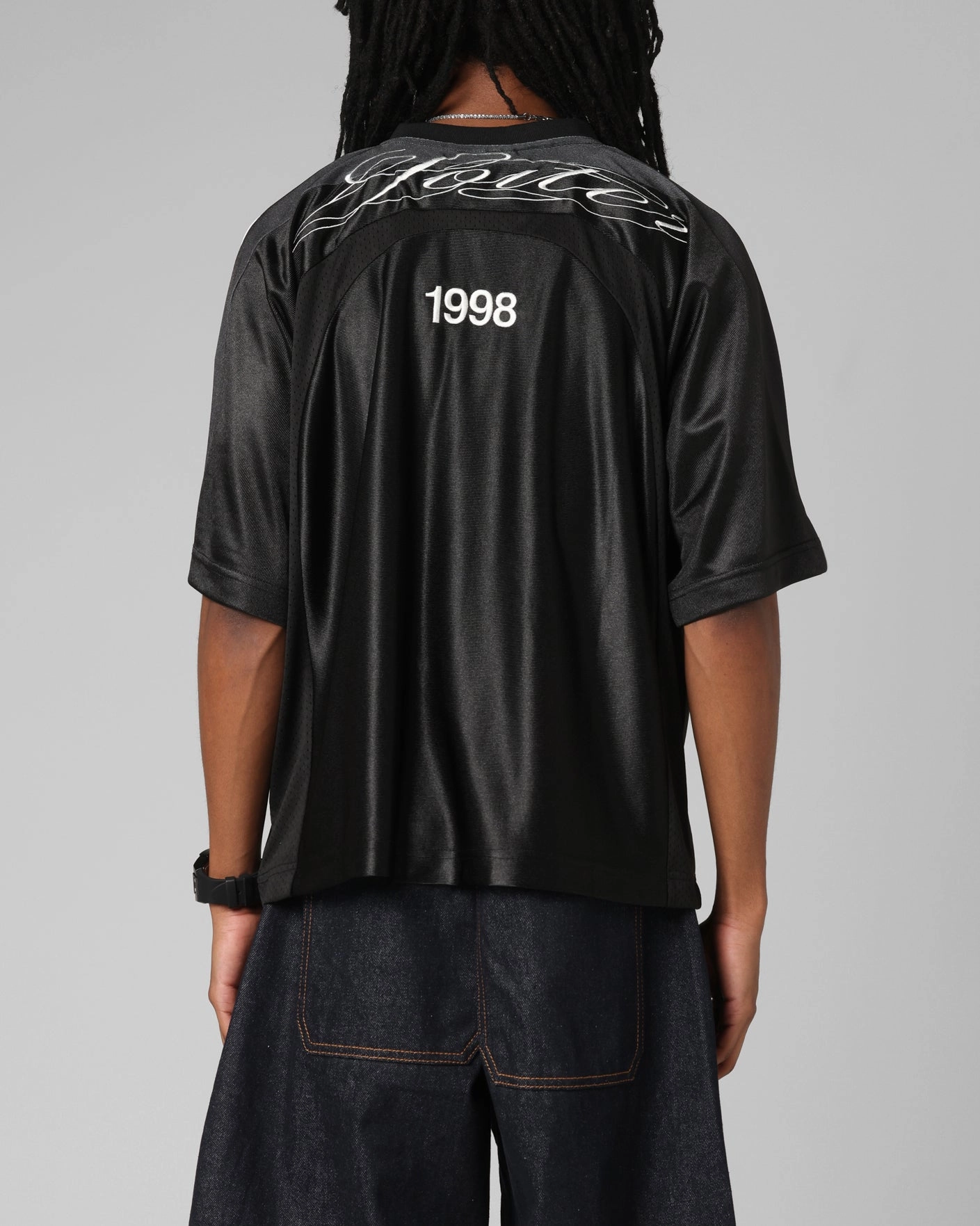 Loiter Purity Jersey Black Stretch Knit Technology