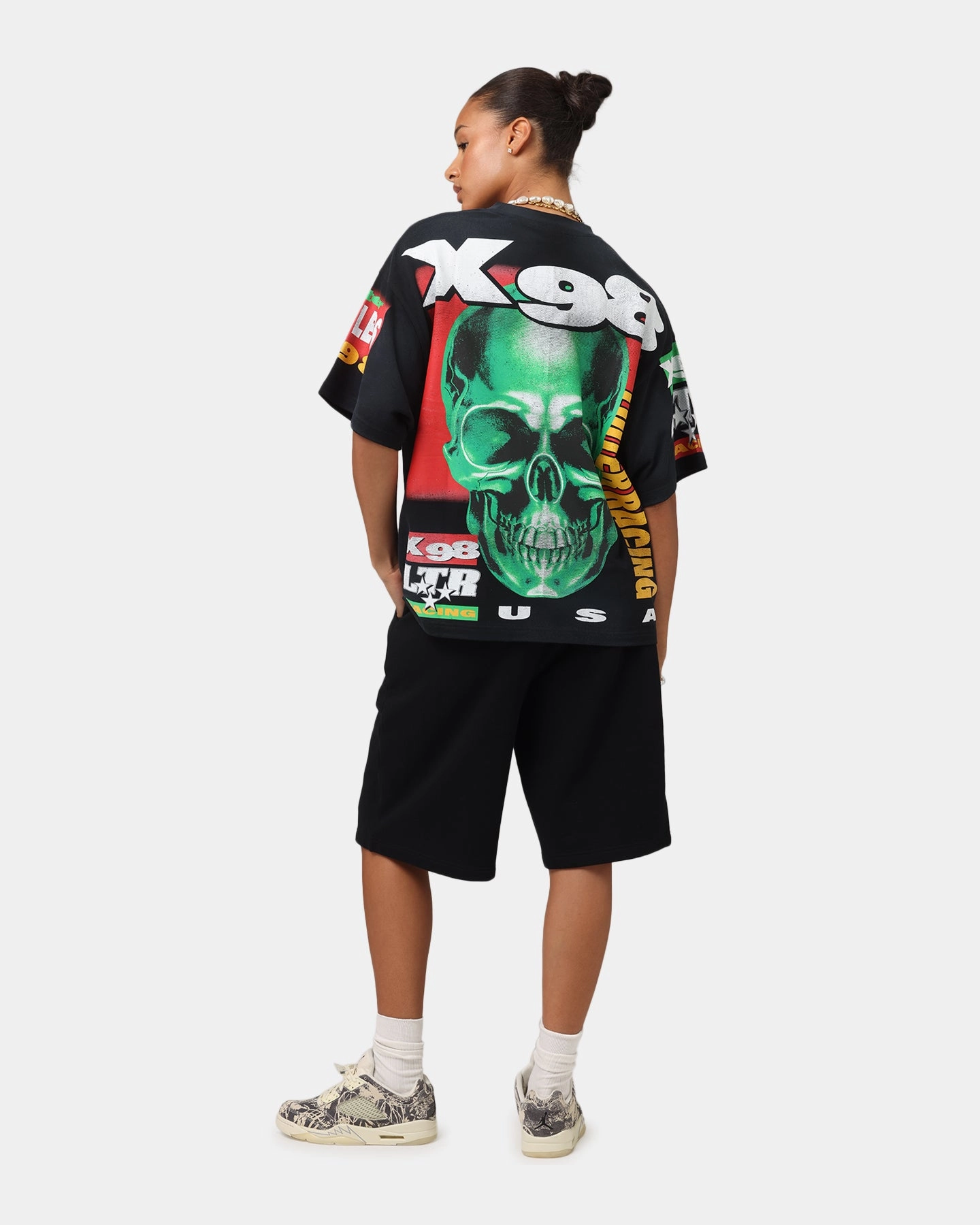 Layered Wear Layering Comfort Loiter Racer Box T-Shirt Vintage Black