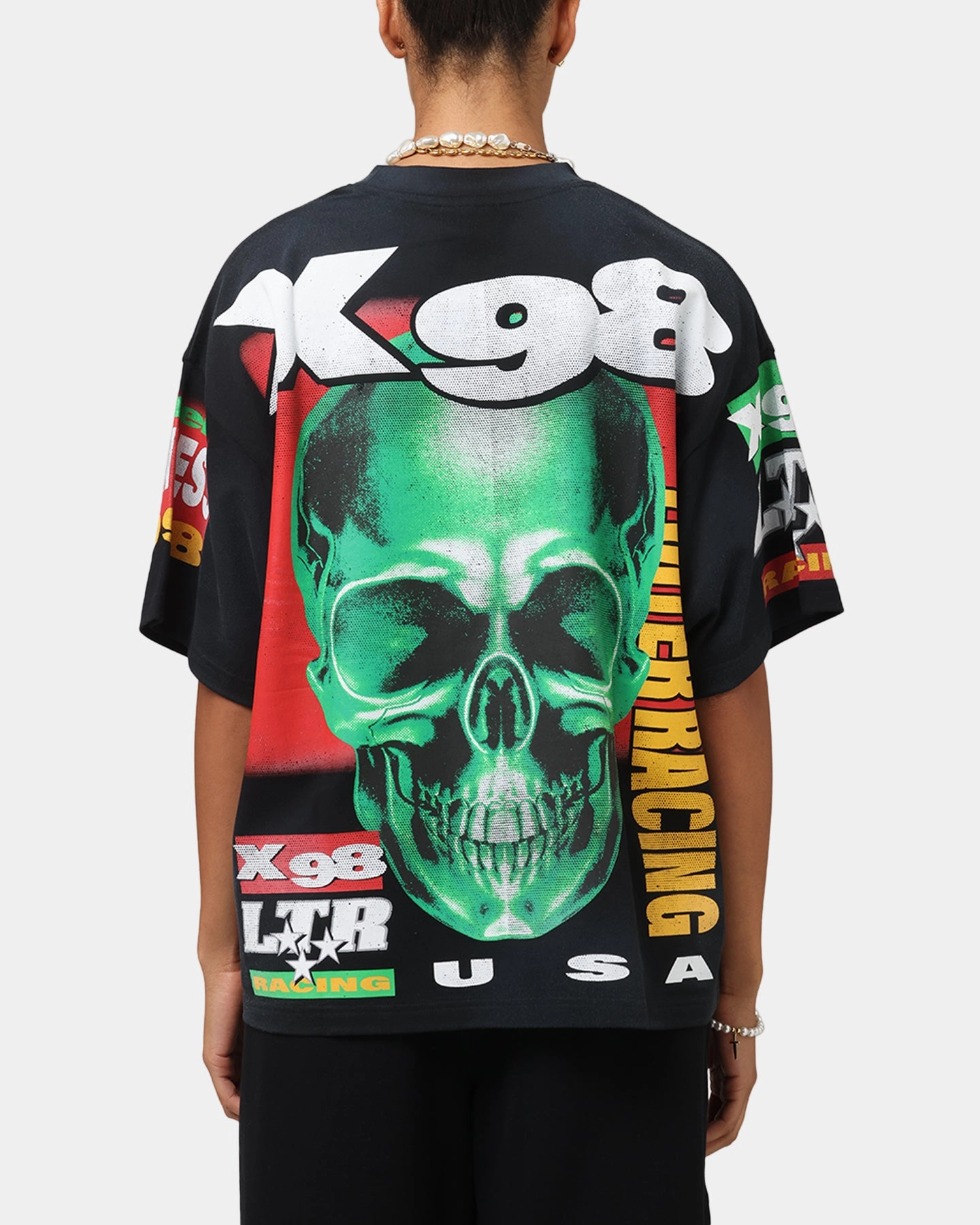 Loiter Racer Box T-Shirt Vintage Black Timeless Style