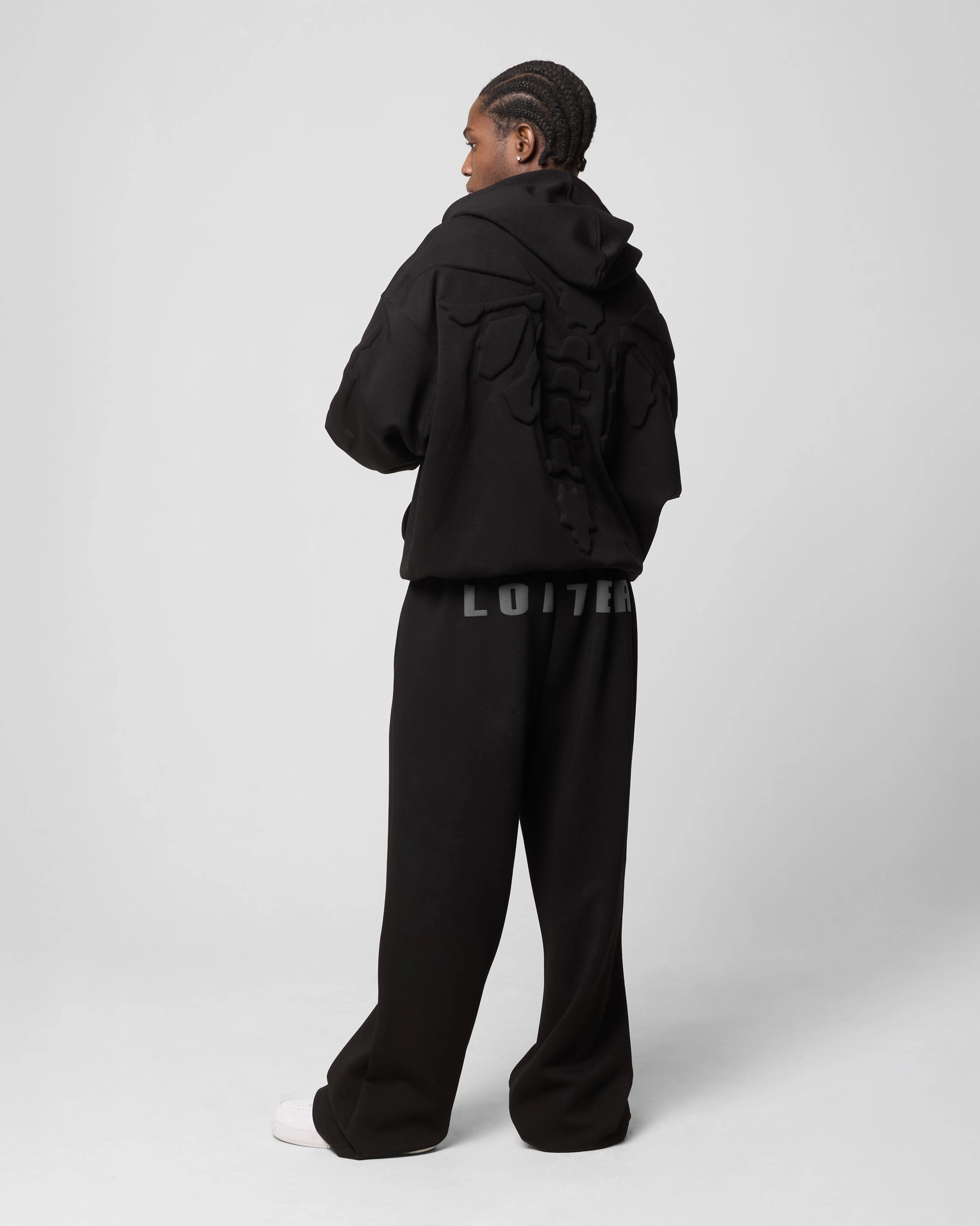 Risk Loiter Sandevistan Hoodie Black