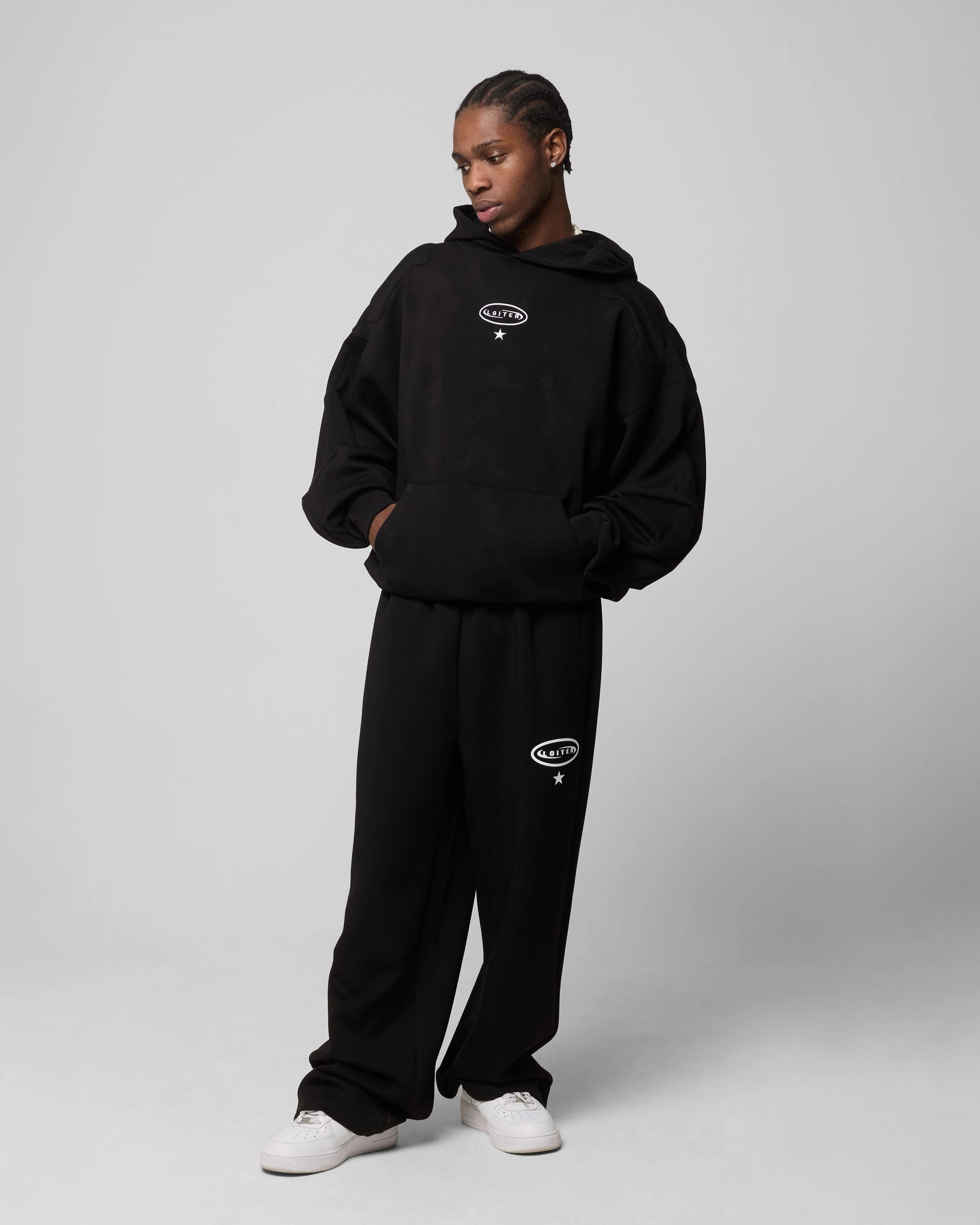 Loiter Sandevistan Hoodie Black shopping spree