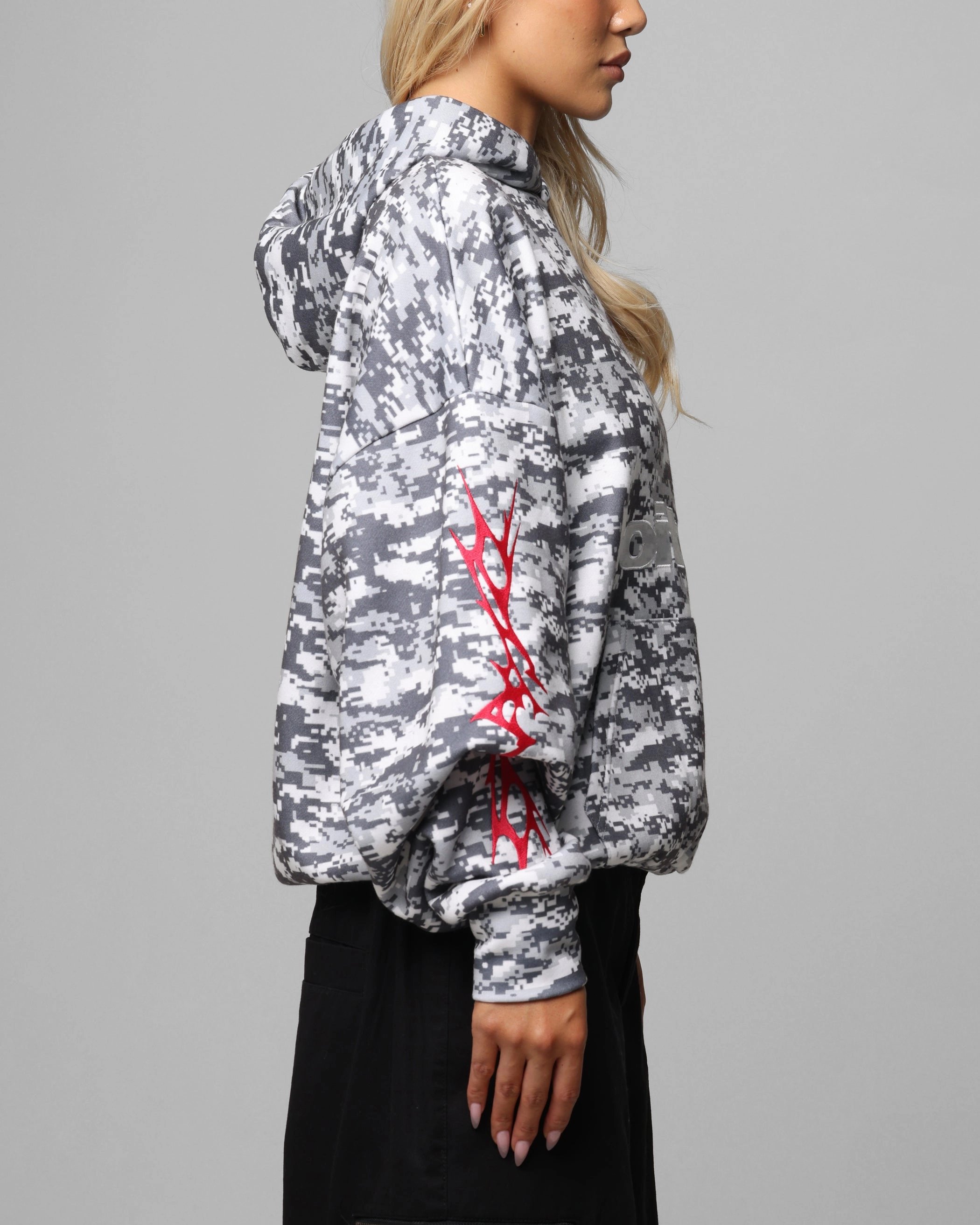 rainy - day gear Loiter Soho Hoodie Snow Camo