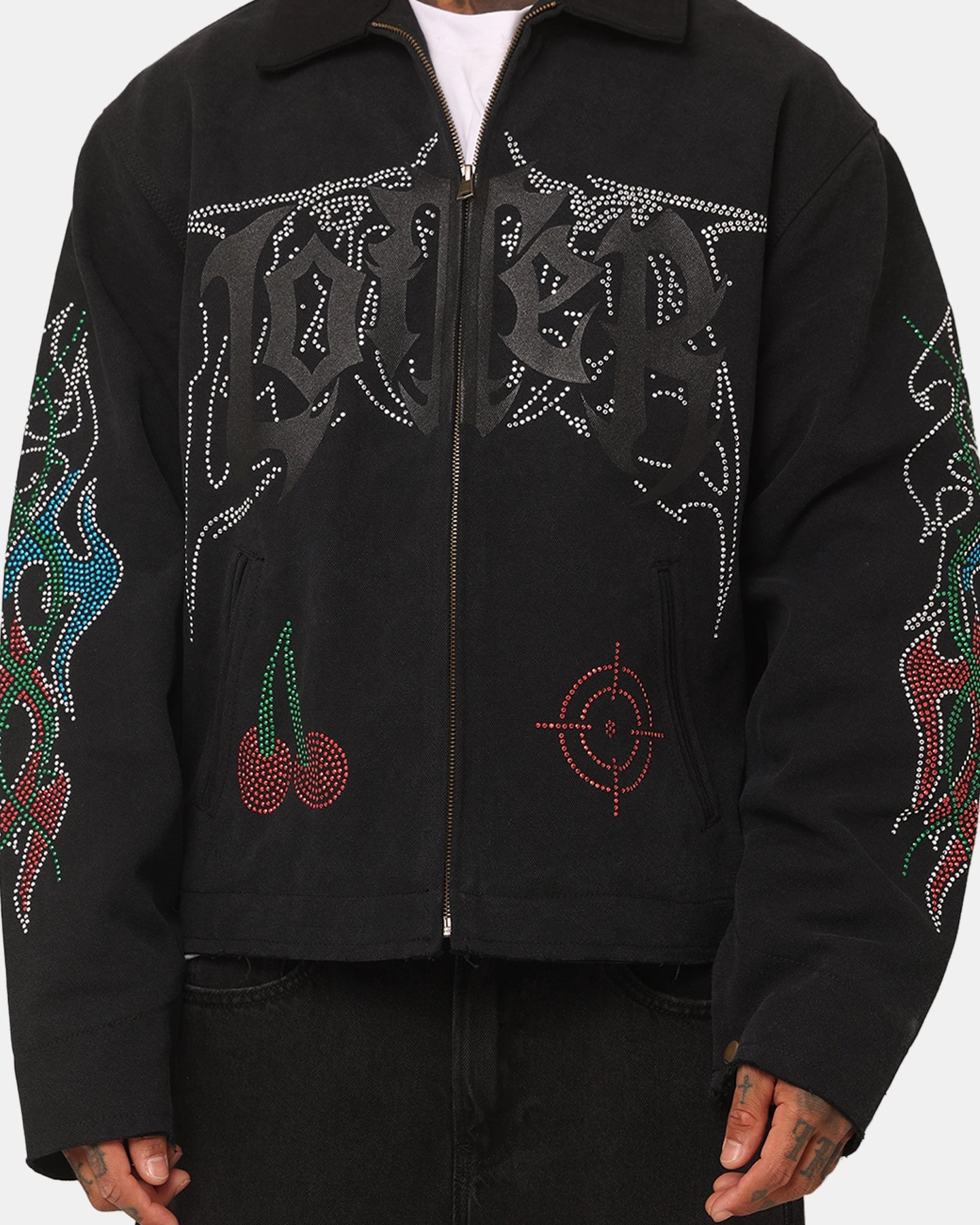 Loiter Spectre Work Jacket Vintage Black Degree