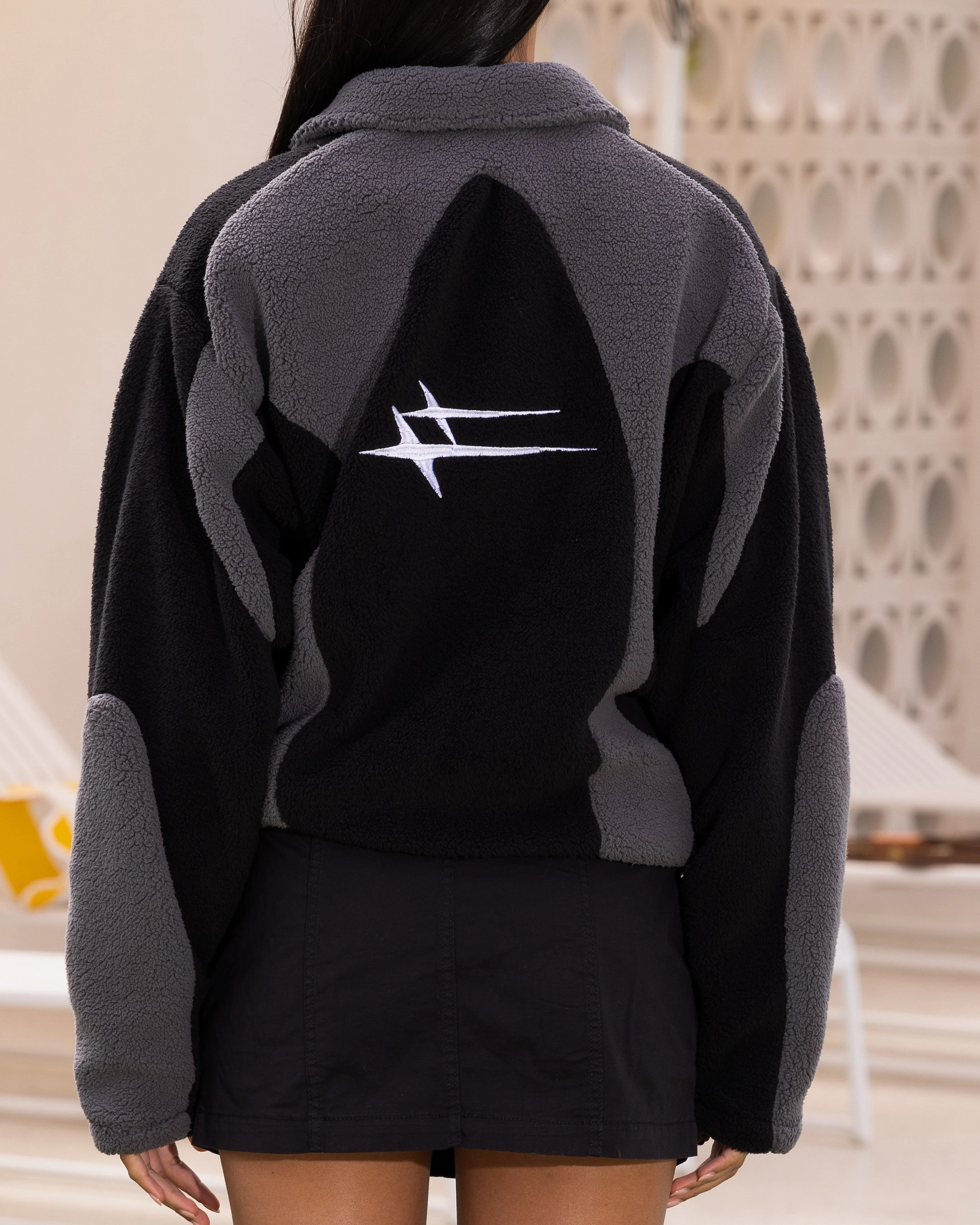 Love Loiter Spire Fleece Jacket Black