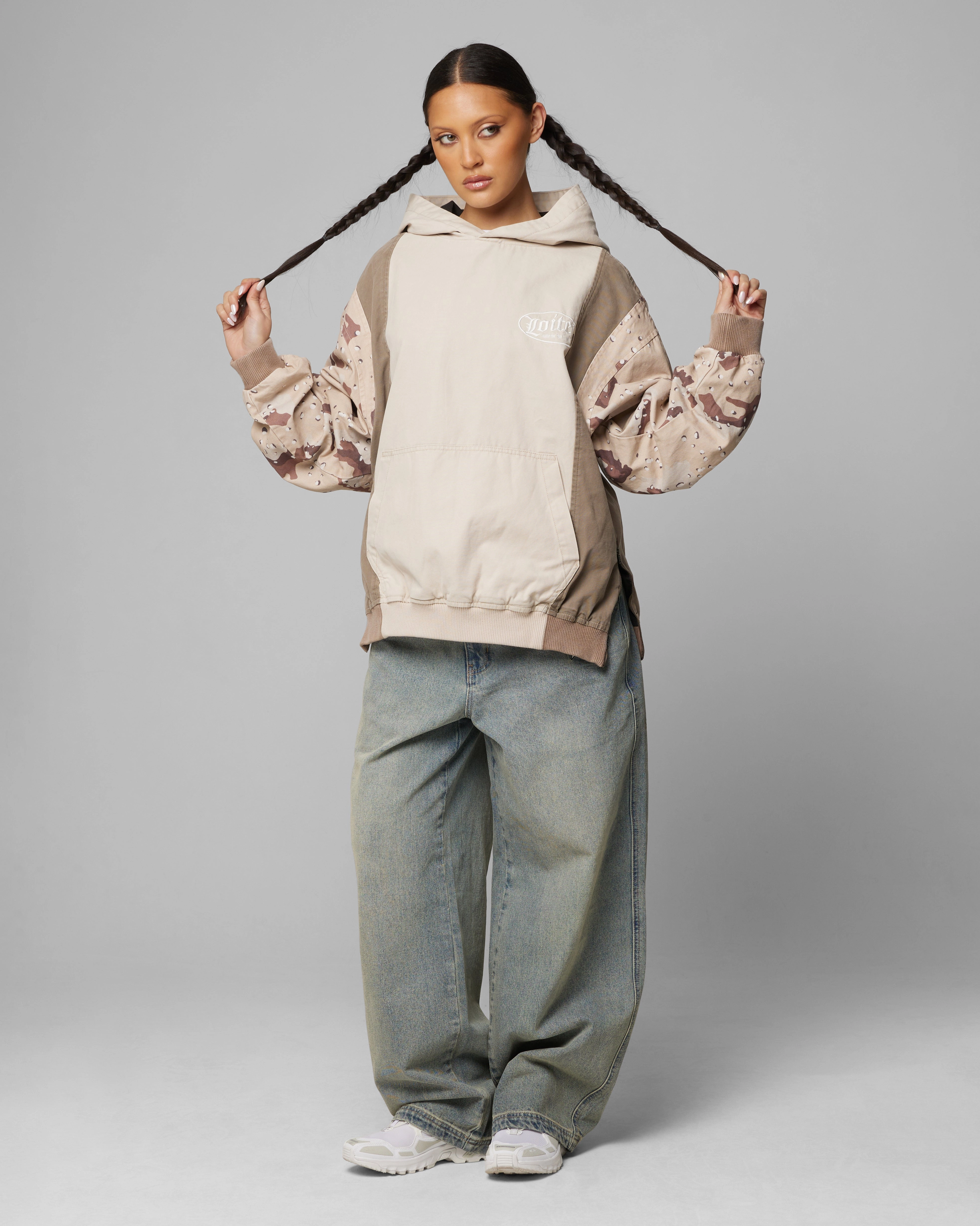 Loiter Splinter Hoodie Desert Camo Enjoy Odor Resistant