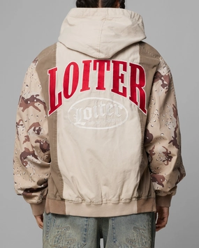 Loiter Splinter Hoodie Desert Camo Attitude