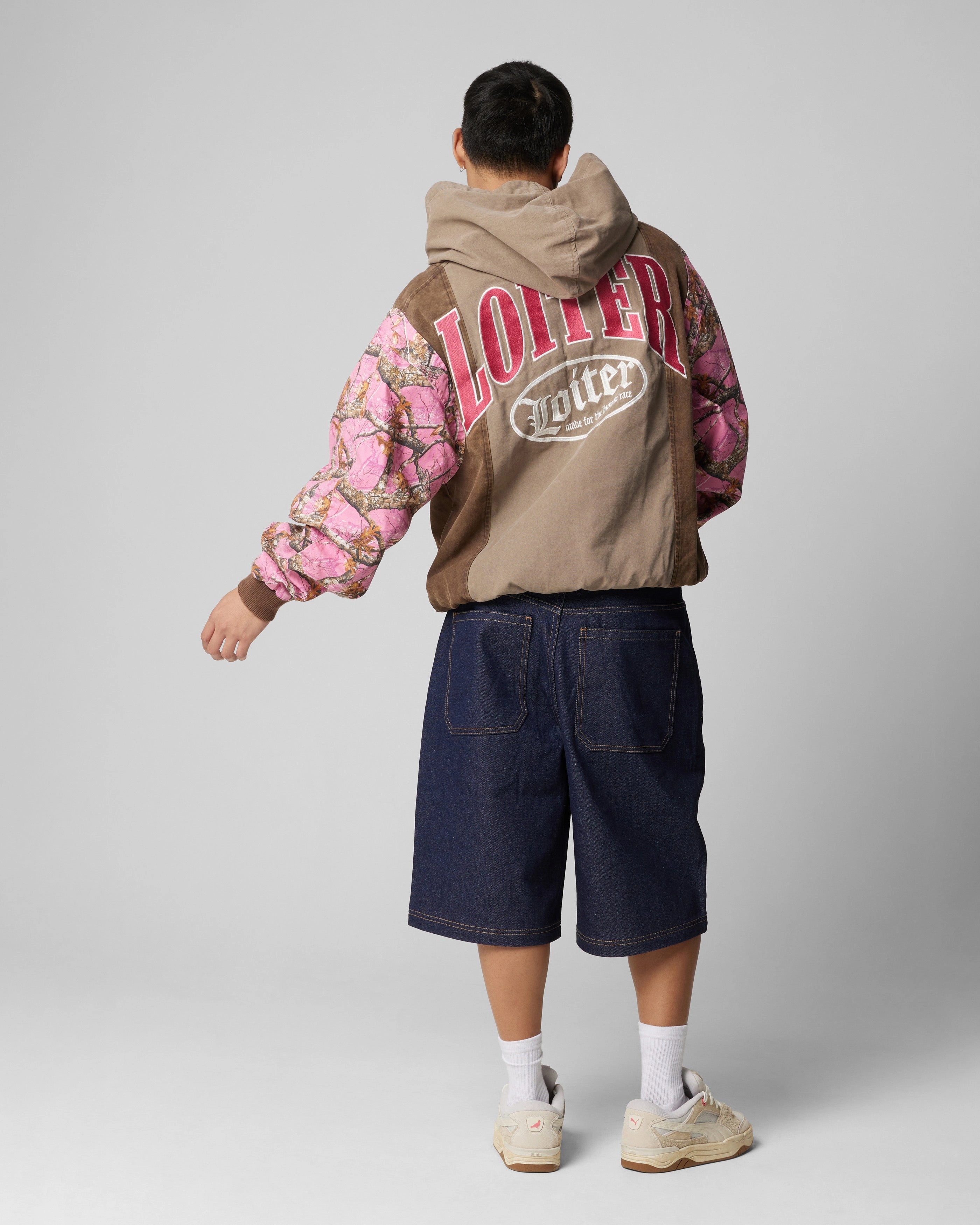 Cyber - secure Loiter Splinter Hoodie Pink Camo