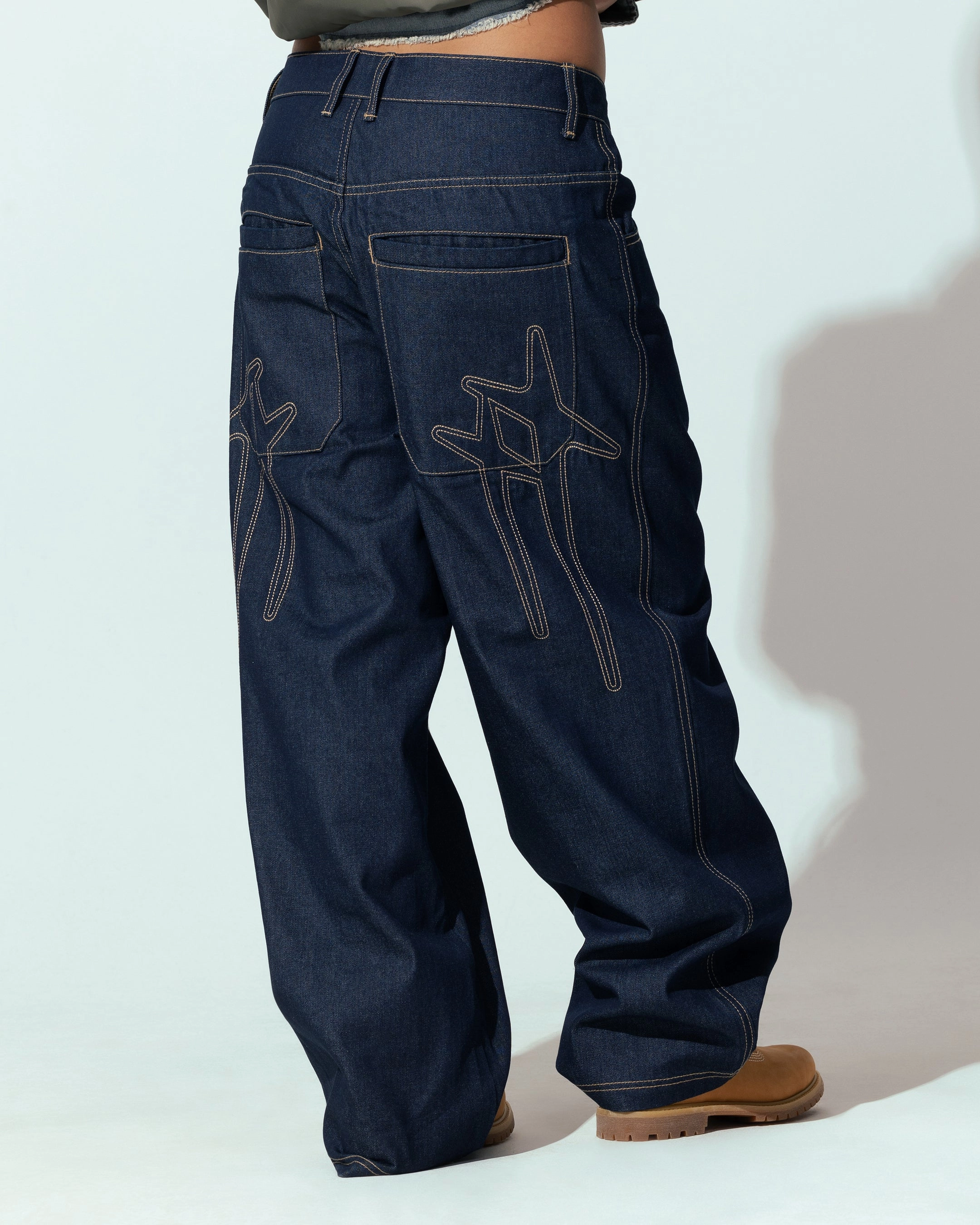 Loiter Star Born Jeans Raw Indigo Artist Vibe Durable Weekend Warrior Creative Look Modern