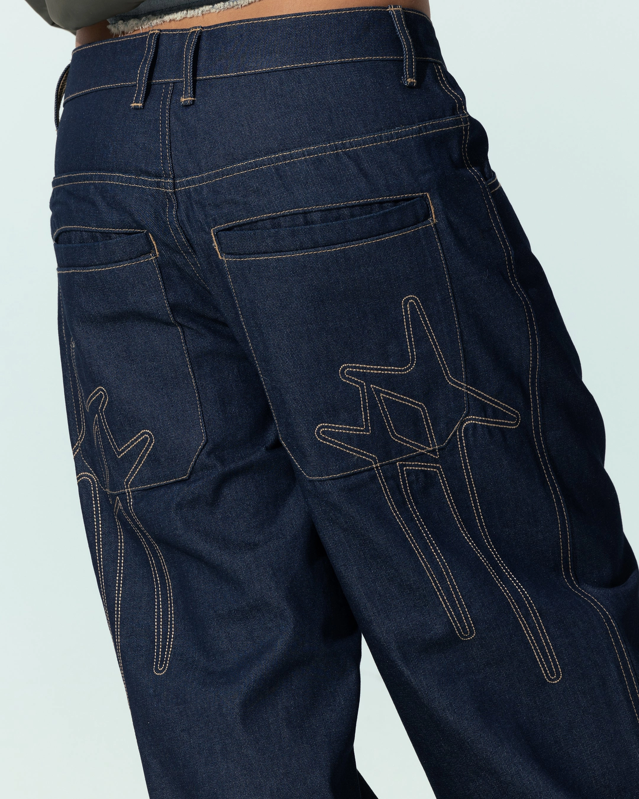 Loiter Star Born Jeans Raw Indigo Weekend Warrior Luxury Athlete Fit