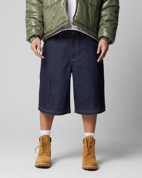 Loiter Star Child Jorts Indigo color - fast Yoga wear