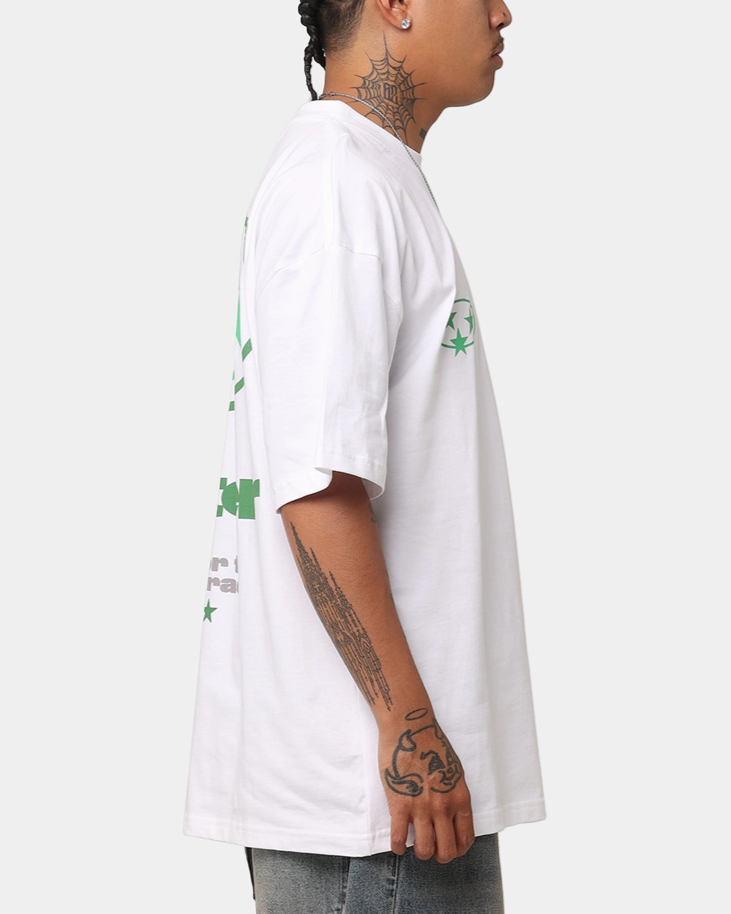 Loiter Star Child T-Shirt White TearResistant Fabric