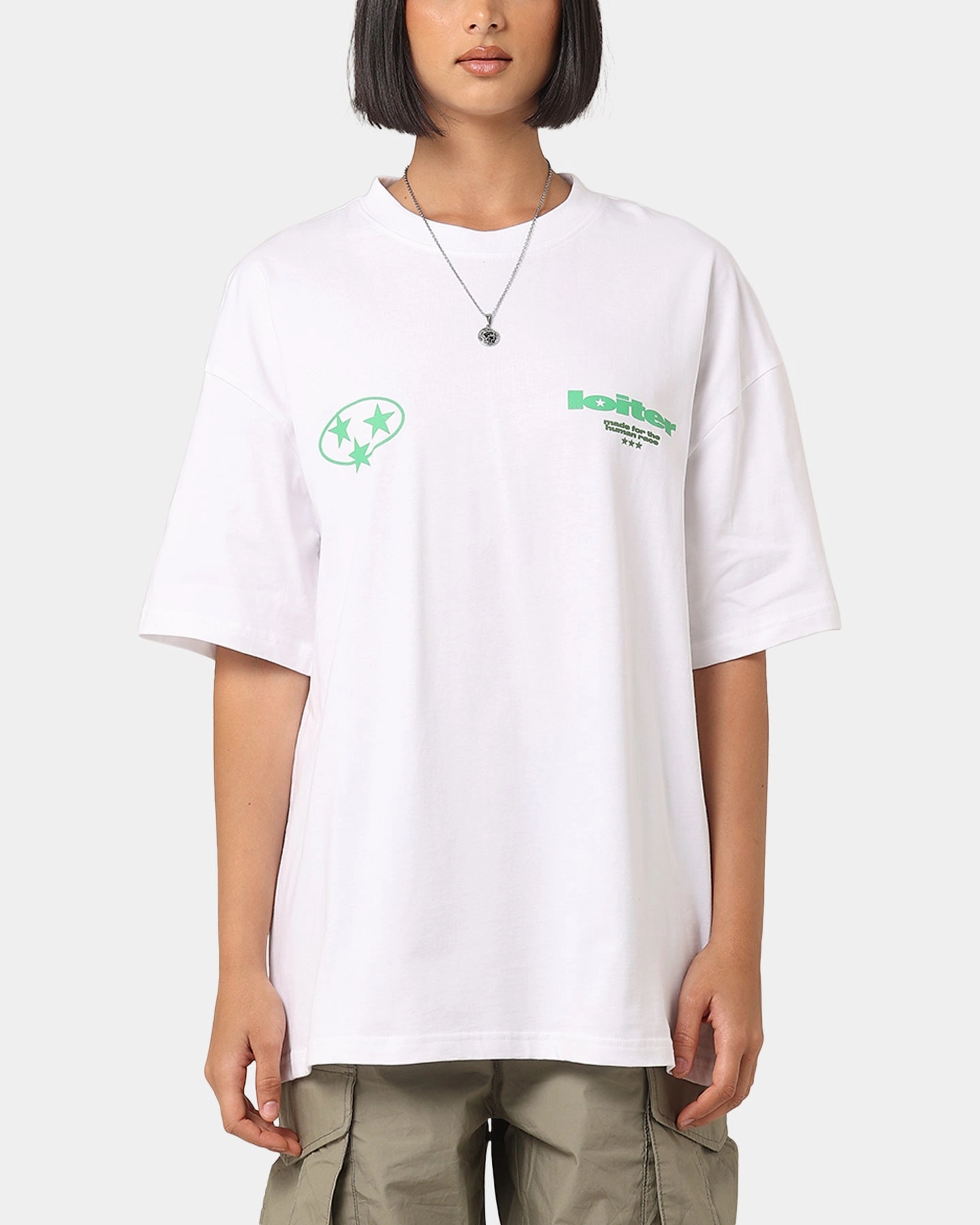Loiter Star Child T-Shirt White Classic Wearable Smart Fashion
