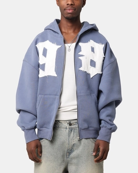 Loiter Star Child Zip Hoodie Navy Skiing