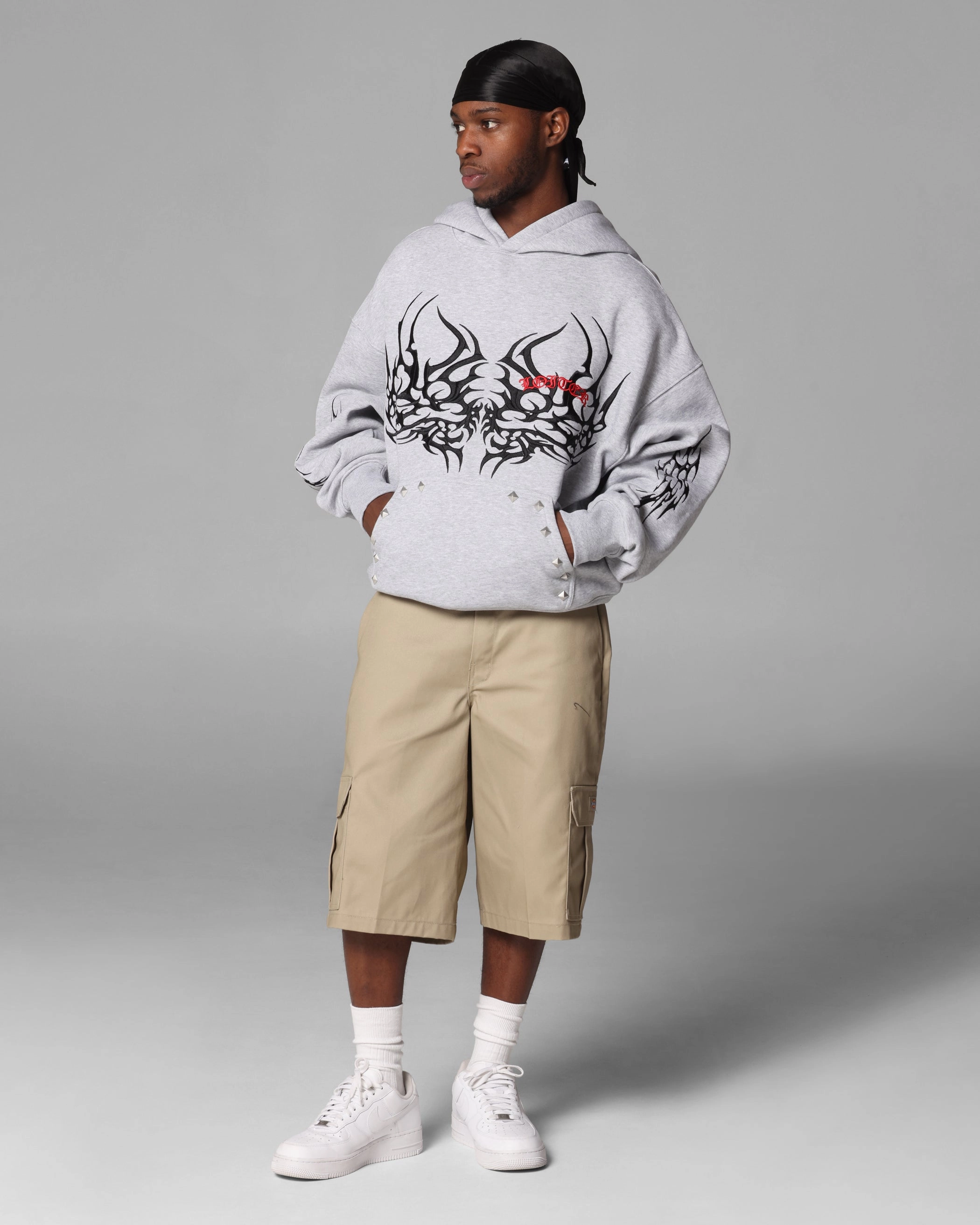 Loiter Star Wars Sith Hoodie Grey LowProfile Design