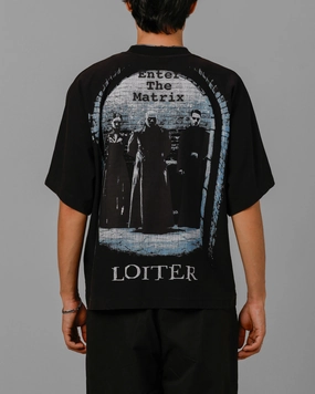 SunProtectionFabric Loiter The Matrix Boxy T-Shirt Washed Black