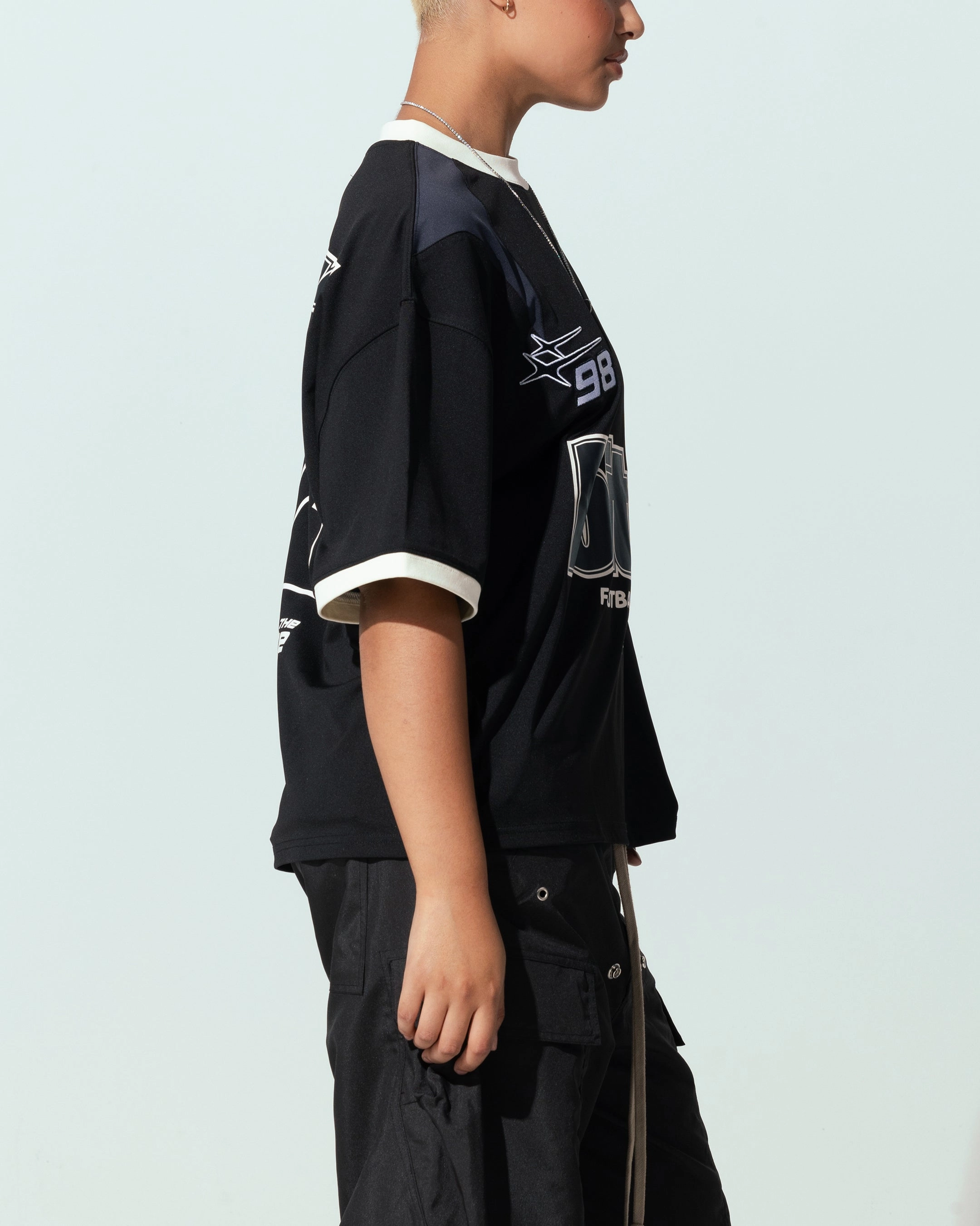 UVProtectionFinish Loiter Tournament Jersey Black