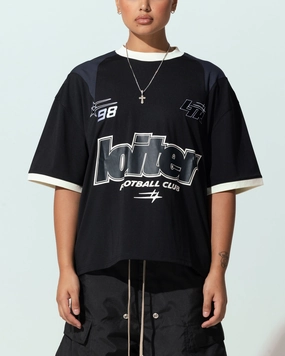 Loiter Tournament Jersey Black simple design