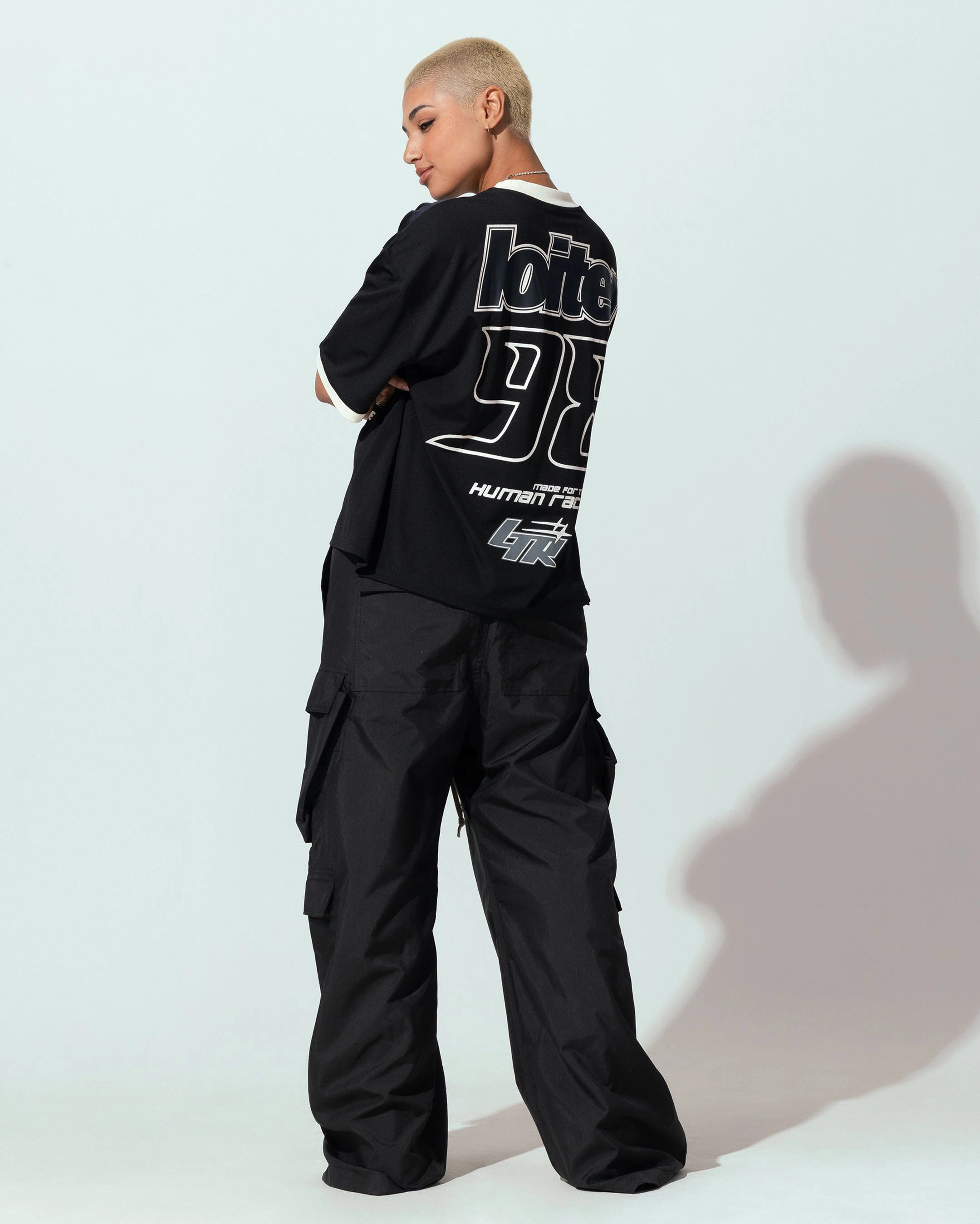 Comfy Fit Loiter Tournament Jersey Black