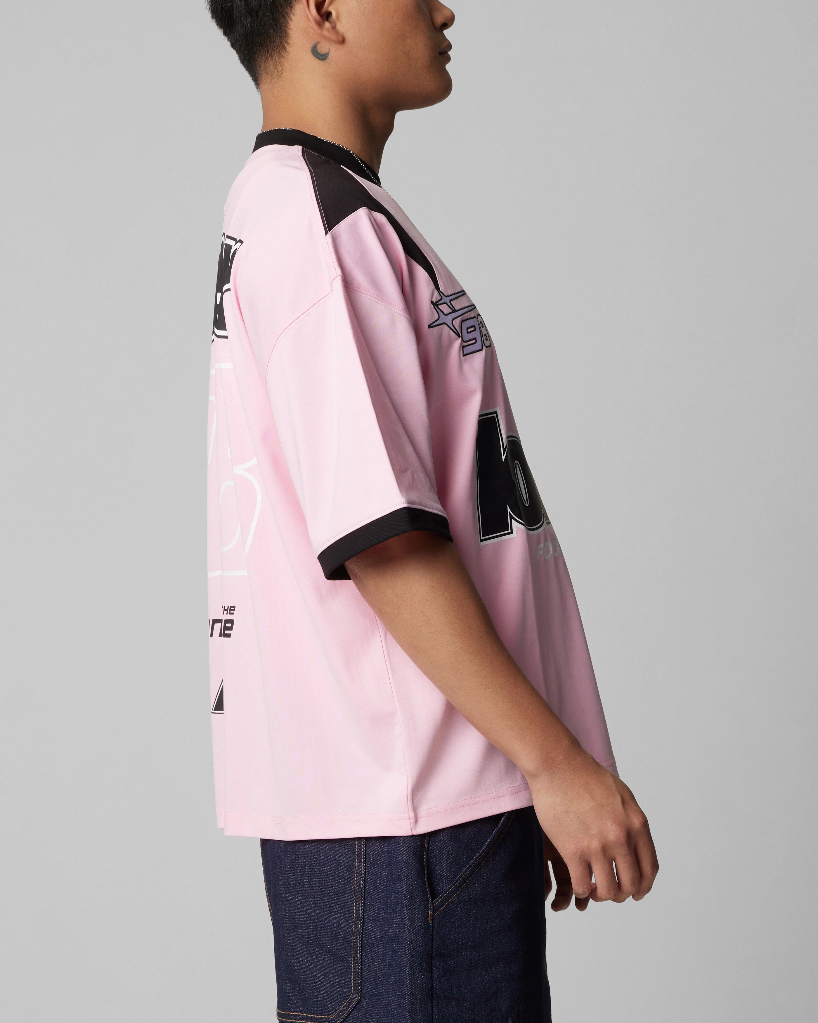 Tagless Design windproof Loiter Tournament Jersey Pink