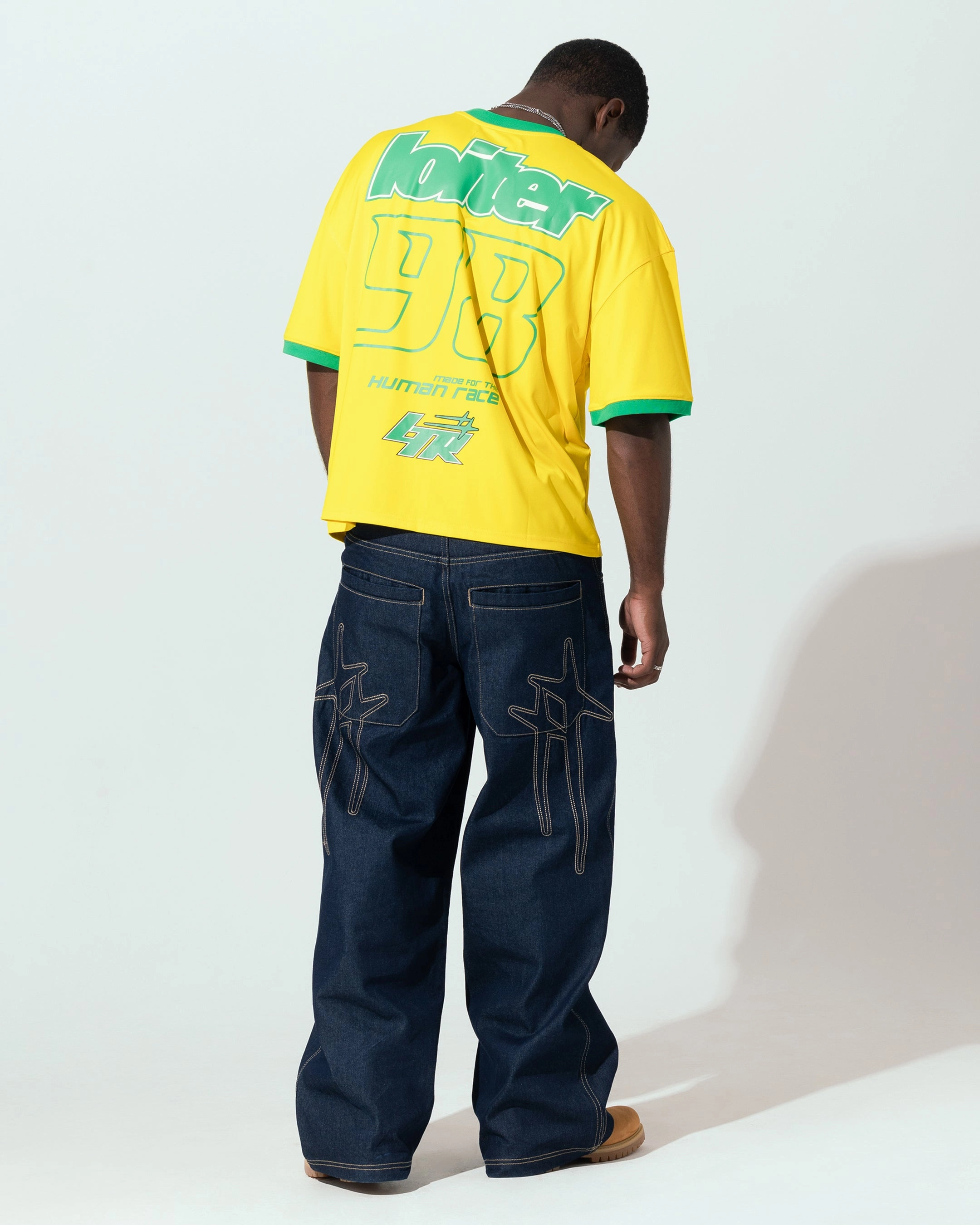 Loiter Tournament Jersey Yellow/Green Quick Drying