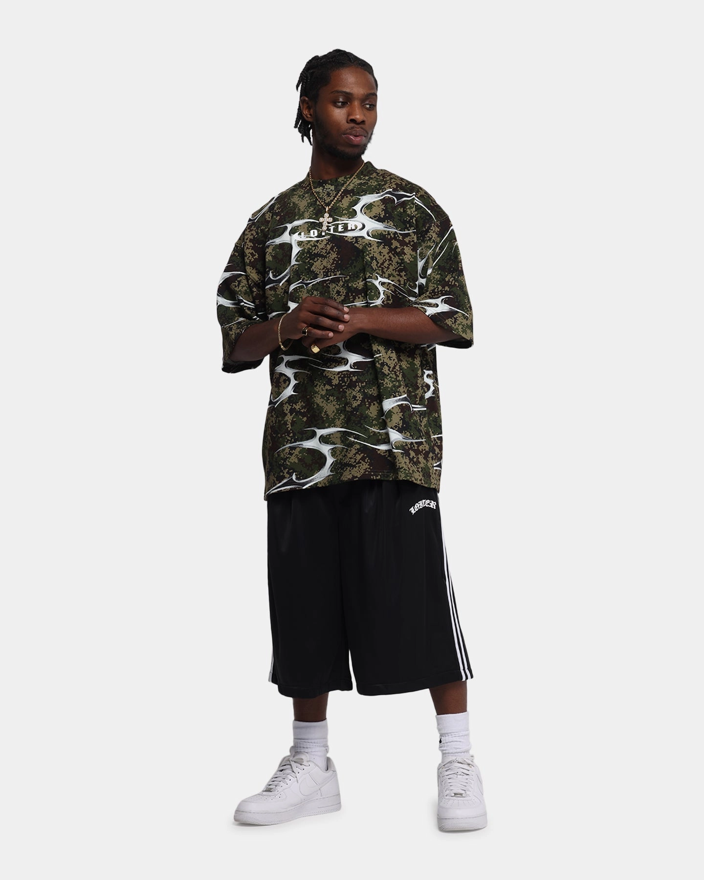 Loiter Track 3 Quarter Shorts Black entertainment industry Cold Weather Gear