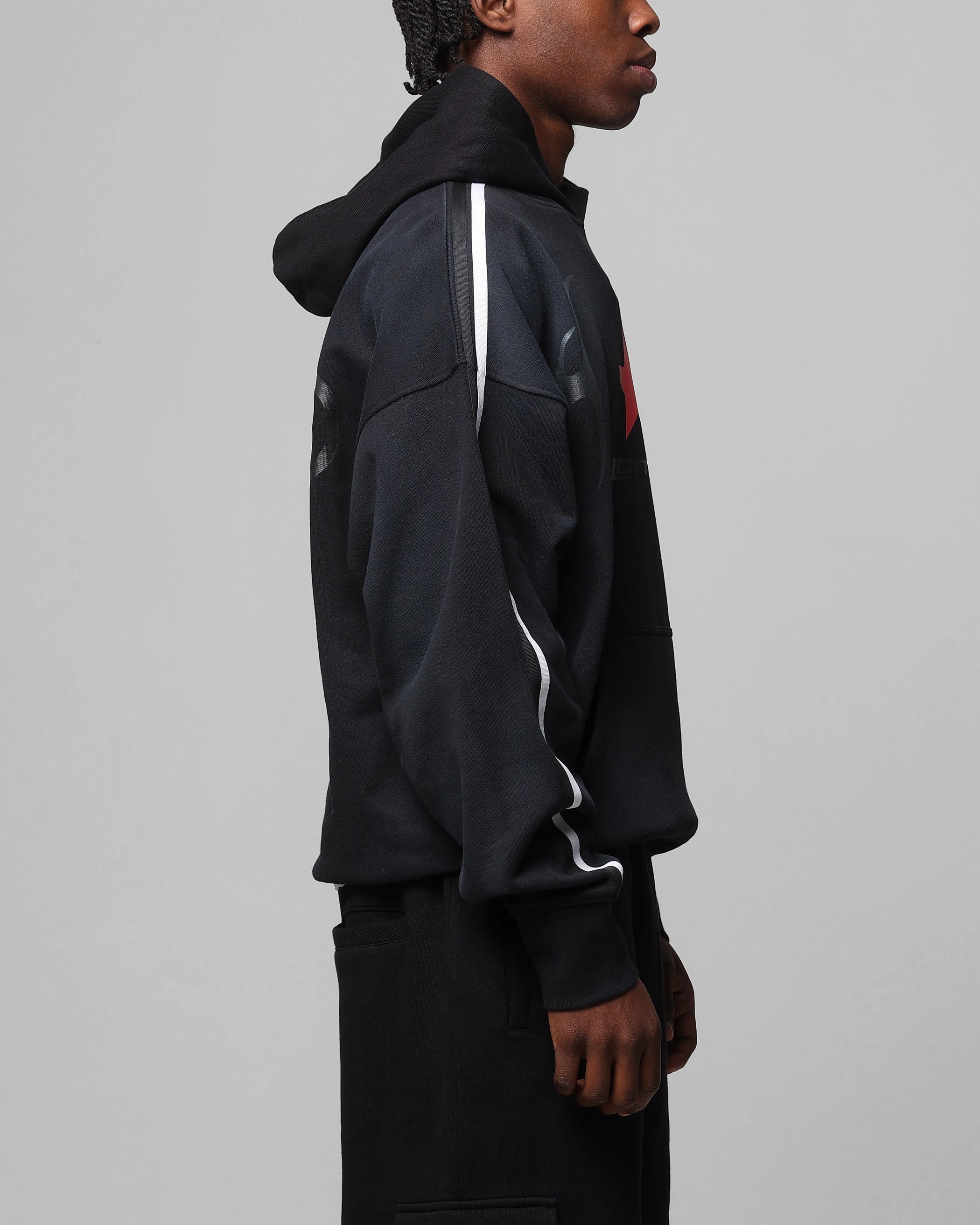Loiter Trackstar Hoodie Washed Black HeatRegulating