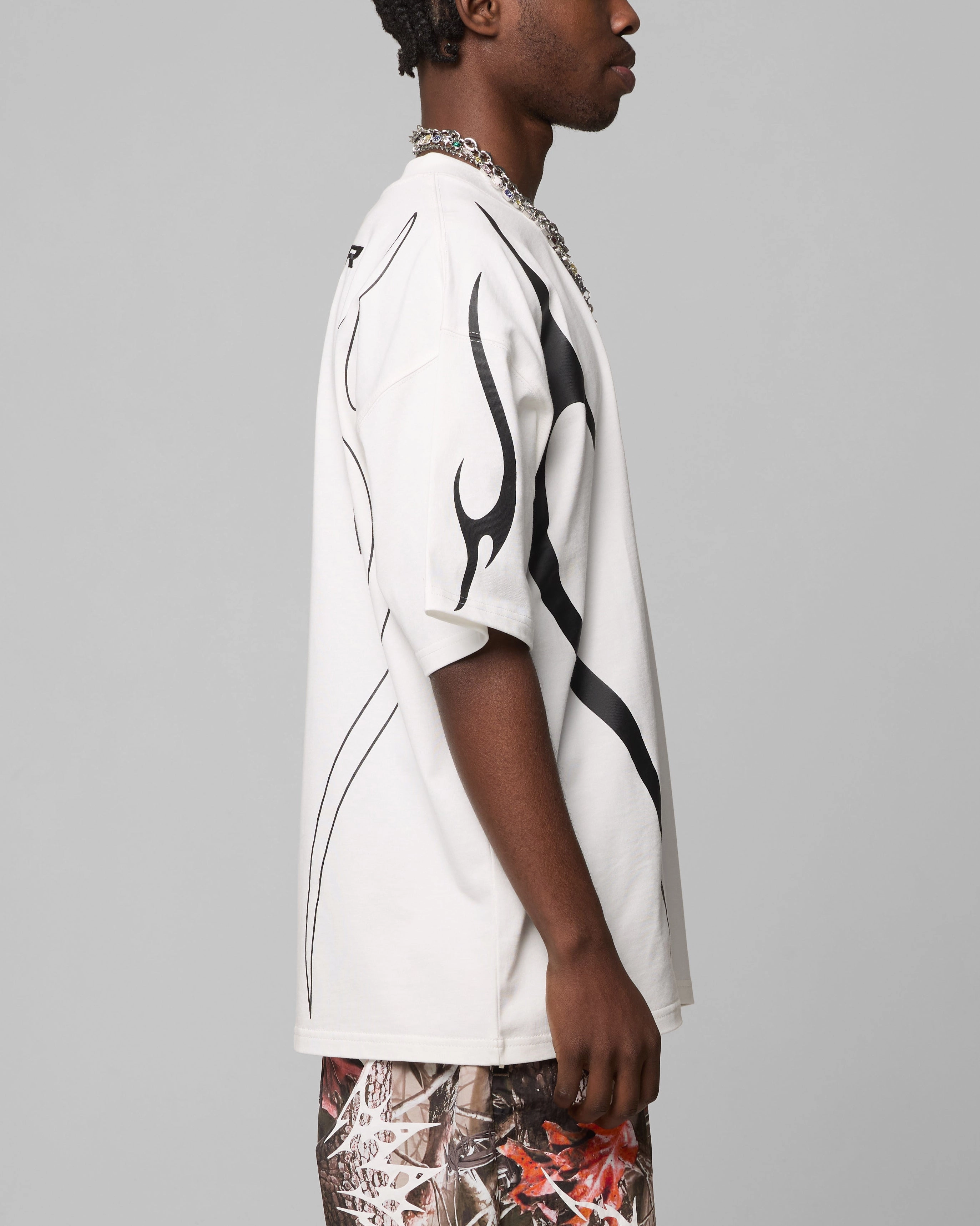 Loiter Trackstar T-Shirt Off White Outdoor Leisure