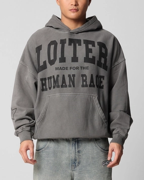 Price suitable for air sports Loiter Training Day Hoodie Washed Charcoal