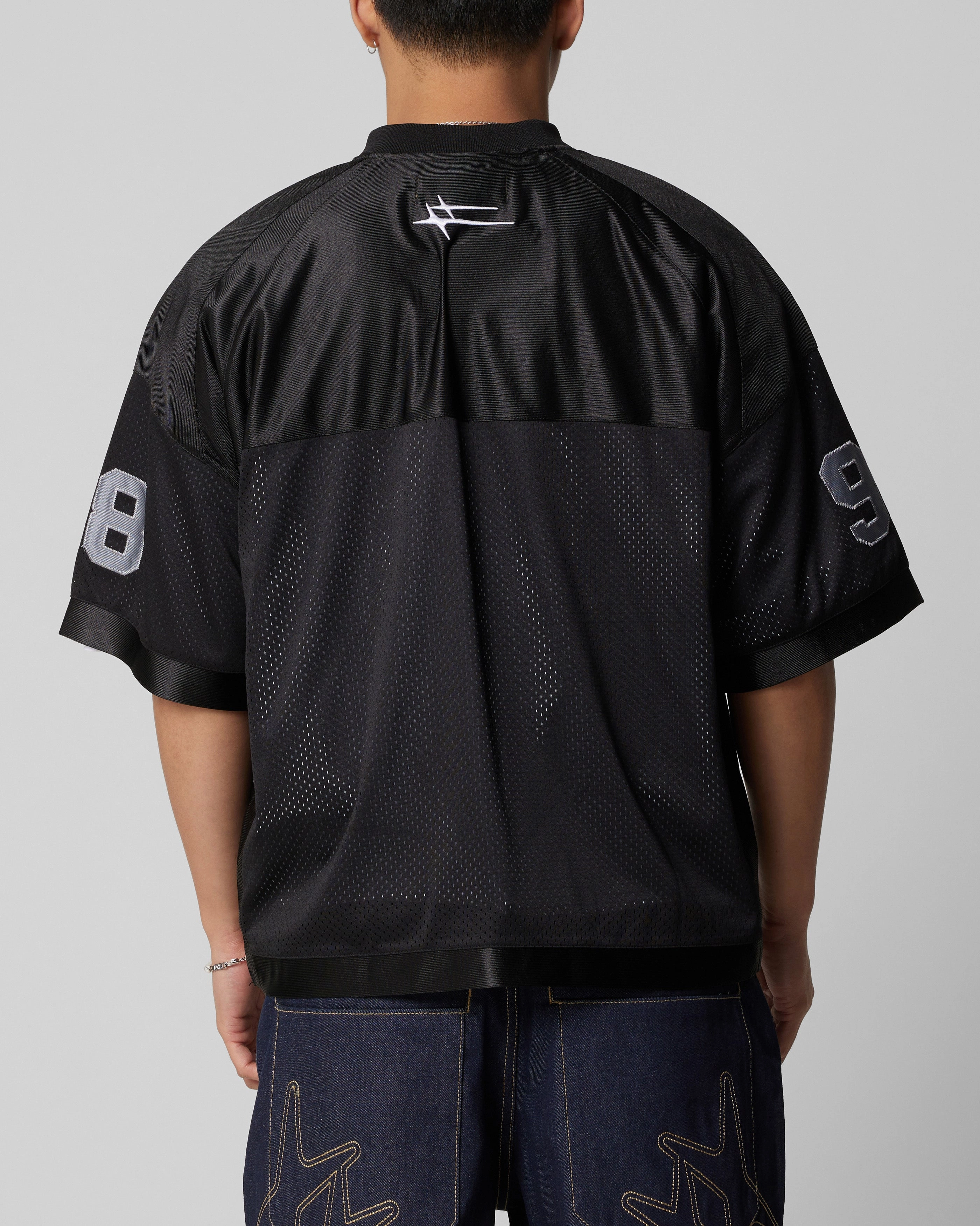 Loiter Training Jersey Black Compression Fit Technology
