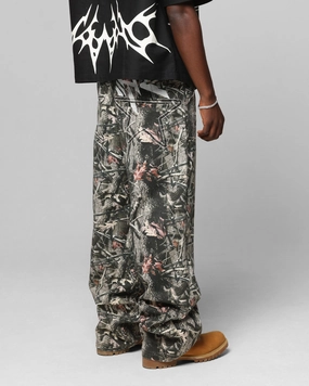 Sporty Look Loiter Unit Hunter Pants Real Tree Camo