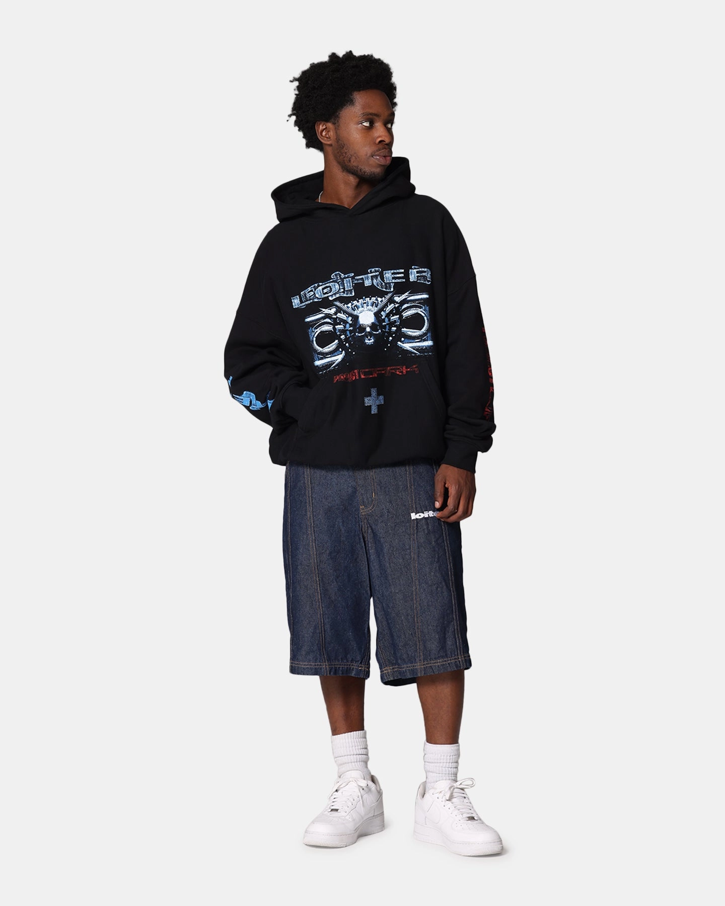 family trip Loiter Void Hoodie Black