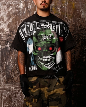 Cool Layer Wear Quick-Drying Shirt Loiter X WWE Stone Cold Vintage T-Shirt Vintage Black