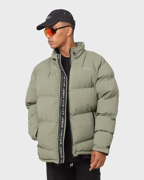 PYRA Padded Puffa Jacket Olive Green variety Contribute