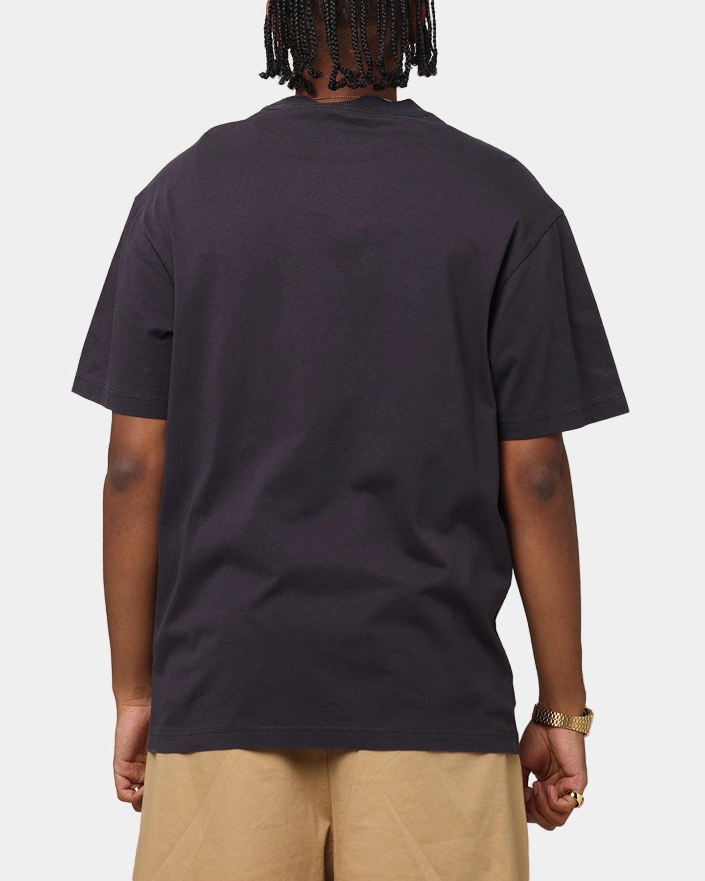 Mitchell & Ness Las Vegas Raiders Helmet T-Shirt Overdyed Black Fun and Comfortable