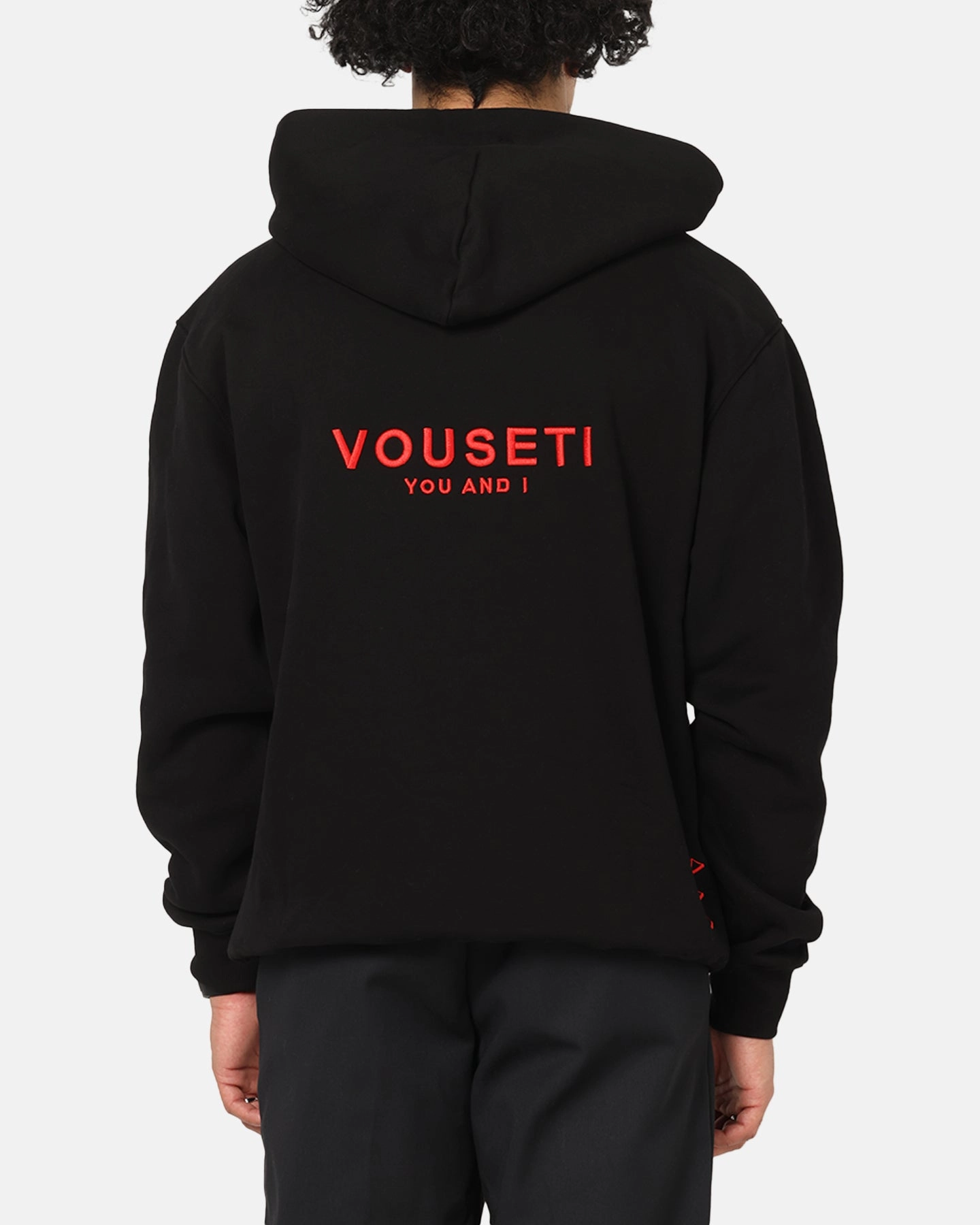 Modern Design Flexible Seams Vouseti Vouseti OG Hoodie Black