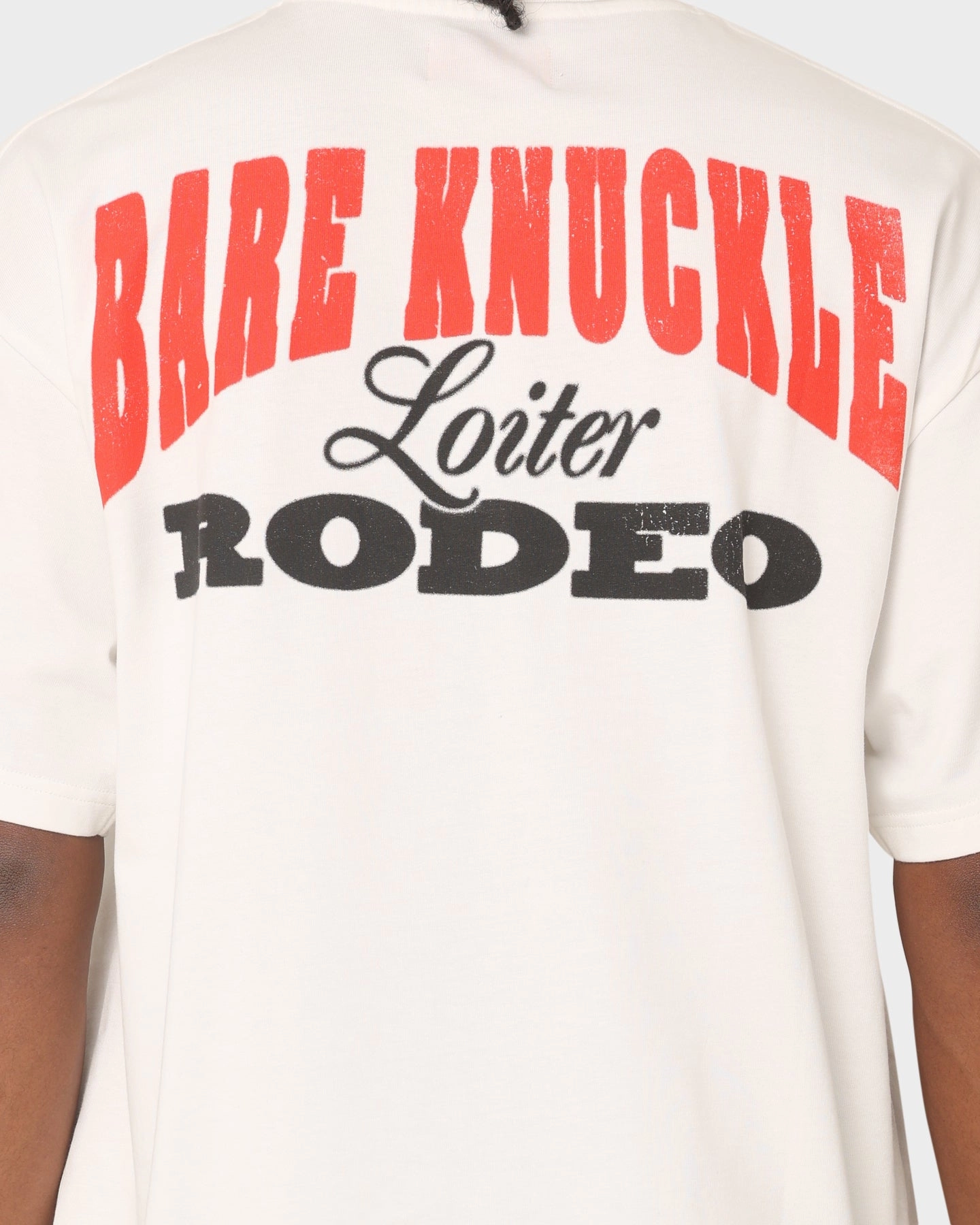 Loiter Frontier Vintage T-Shirt Off White Light Fit